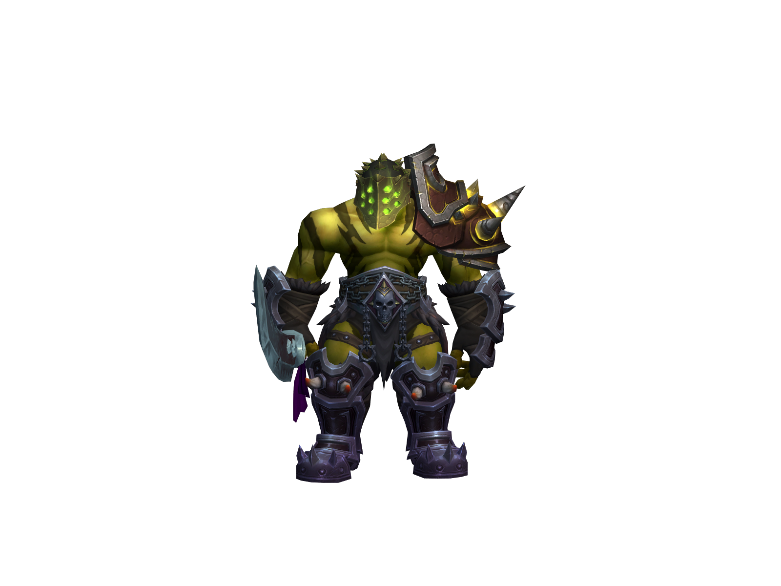Punknicanor 3D character render