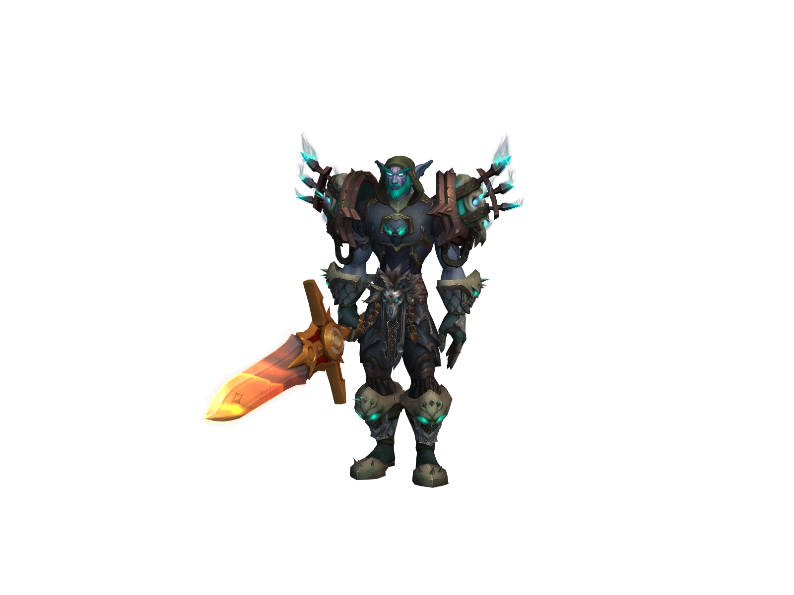 Zena 3D character render