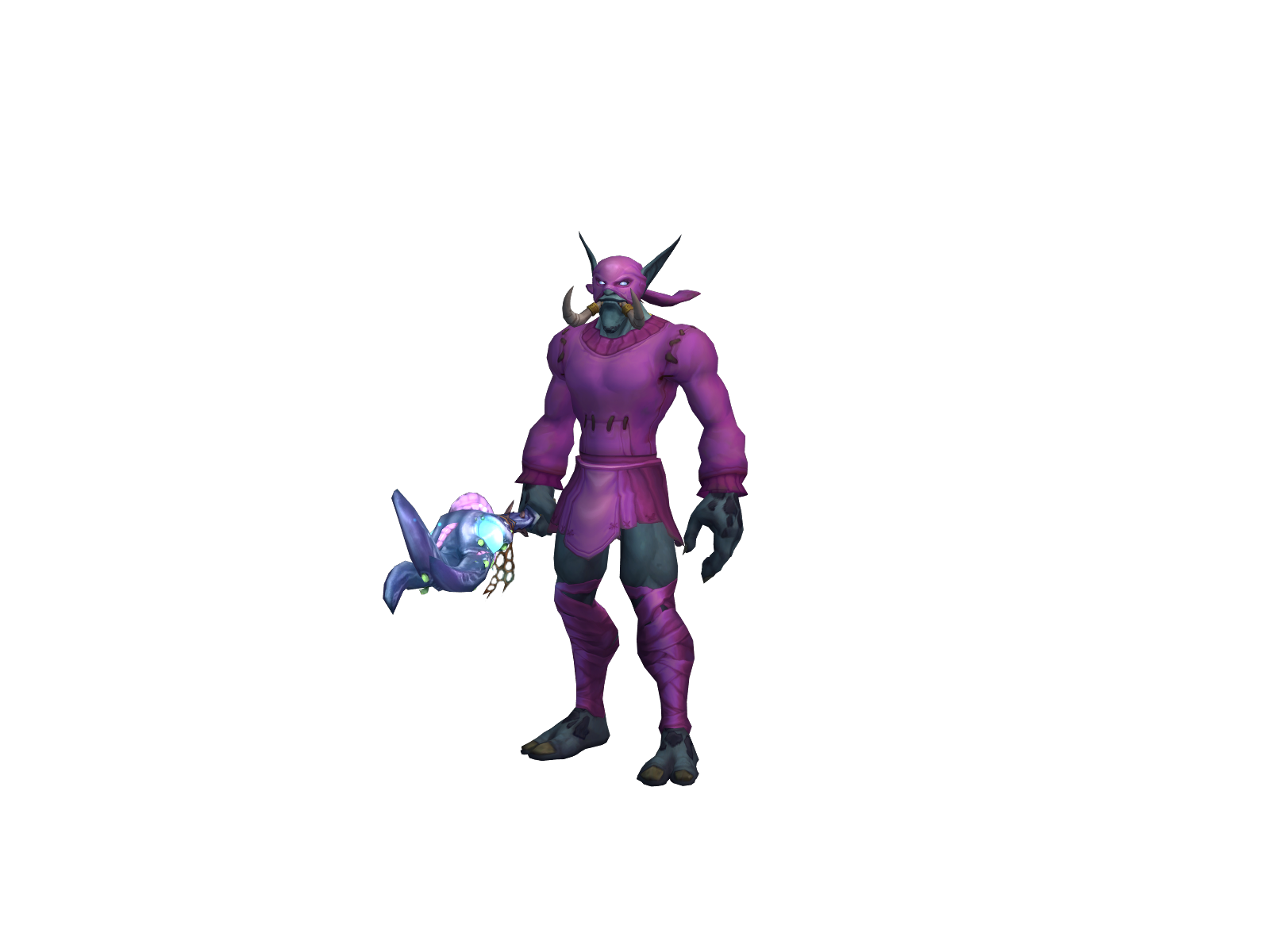 Eltaquerom 3D character render