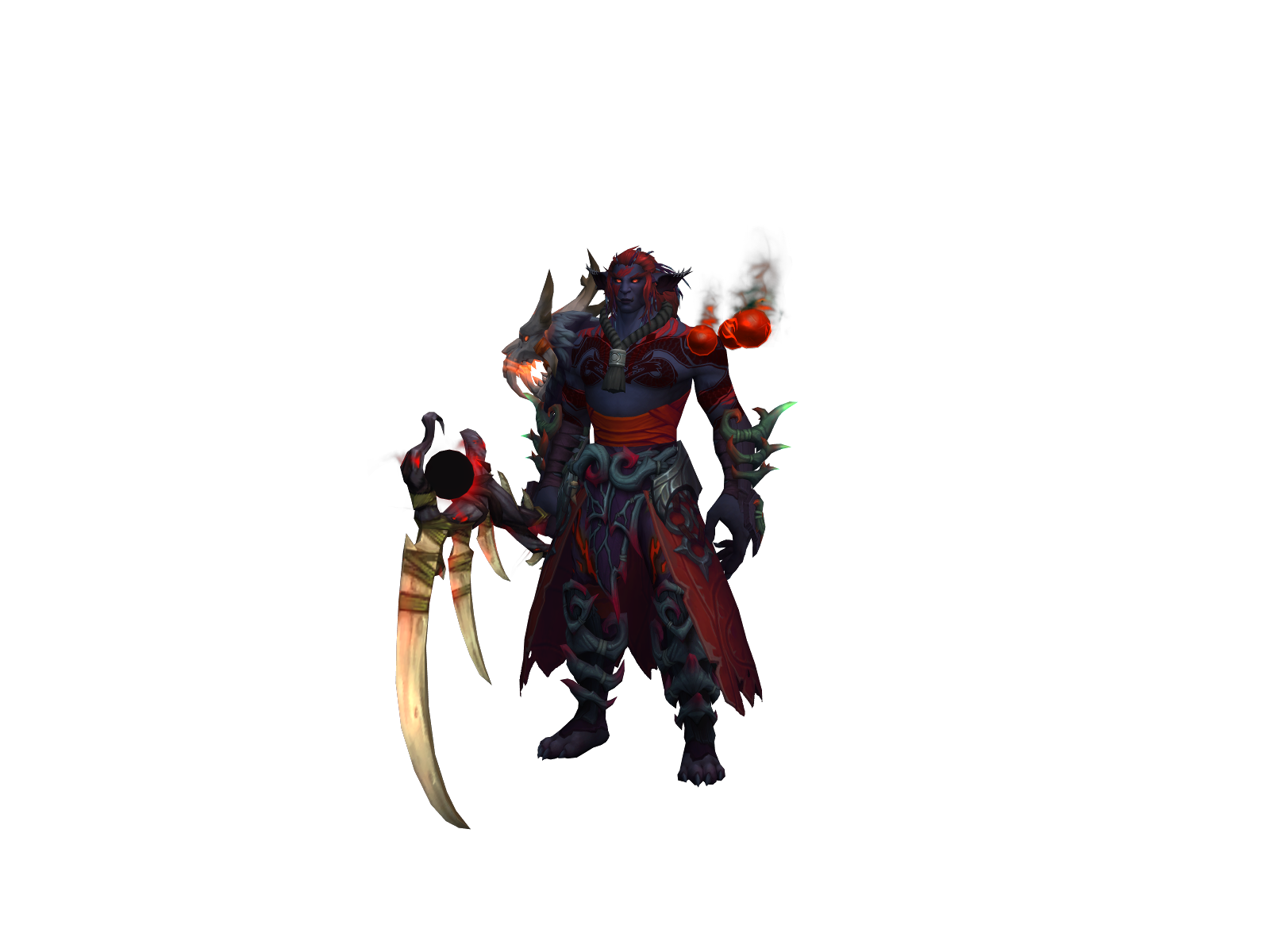 Hakreln 3D character render