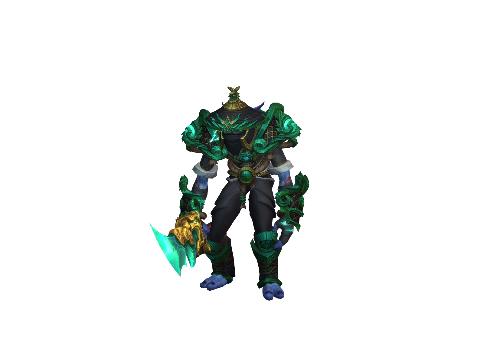 Kungmux 3D character render