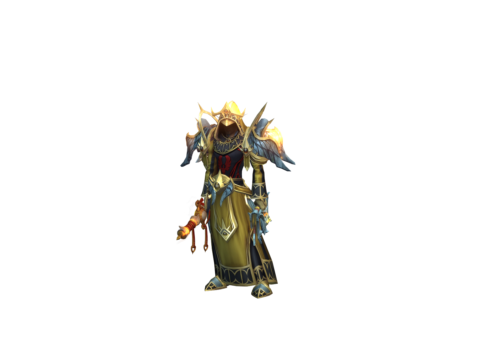 Mewtwó 3D character render