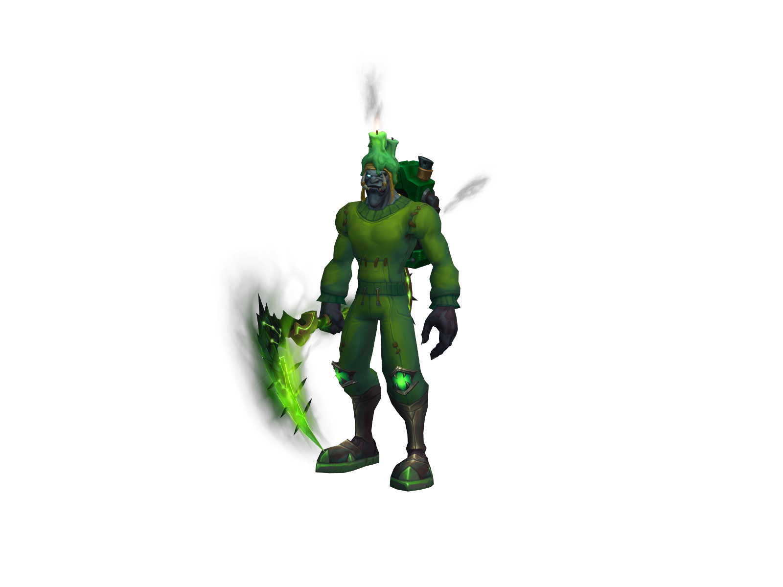 Oddowarudo 3D character render