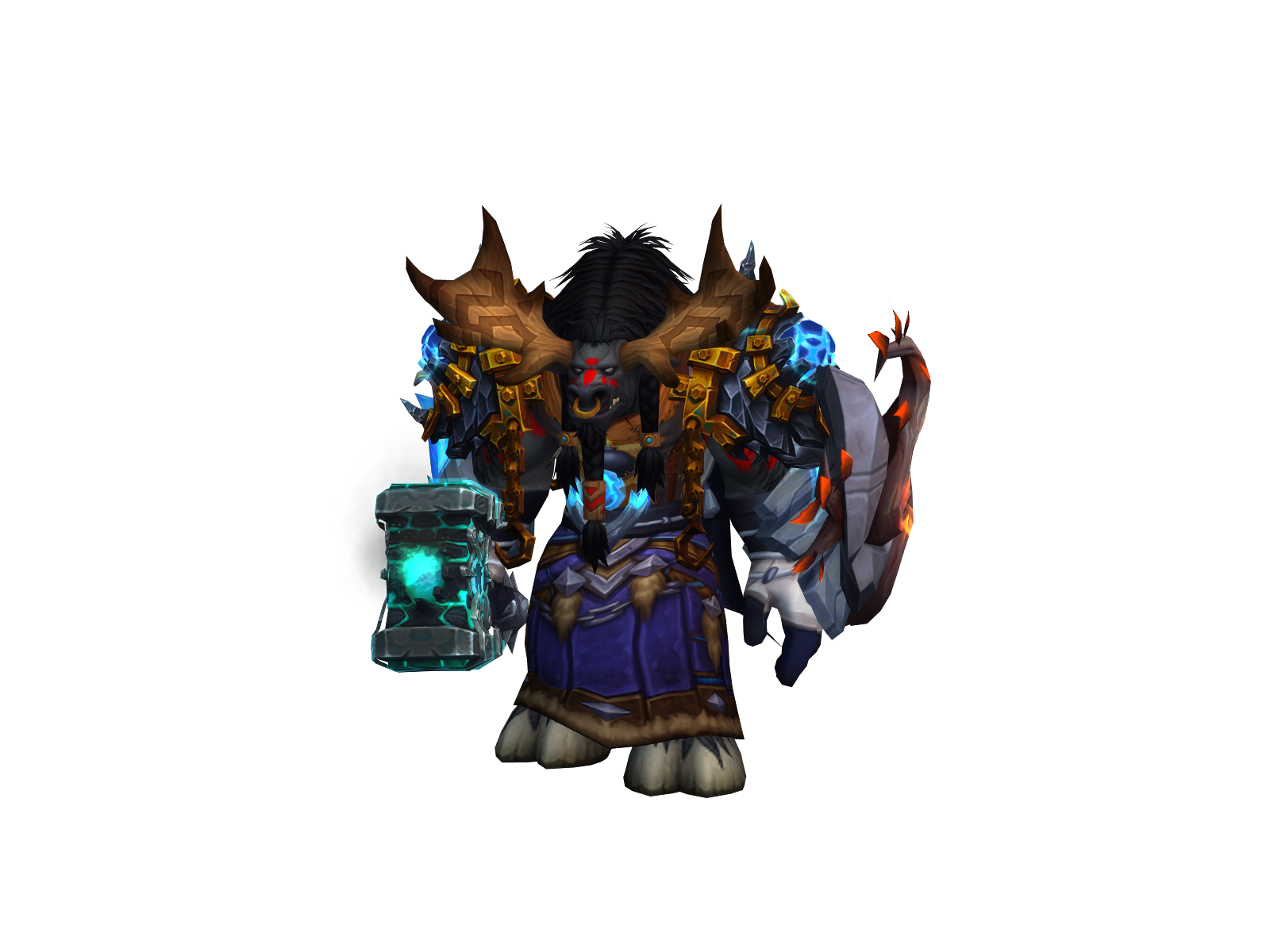 Ocin 3D character render