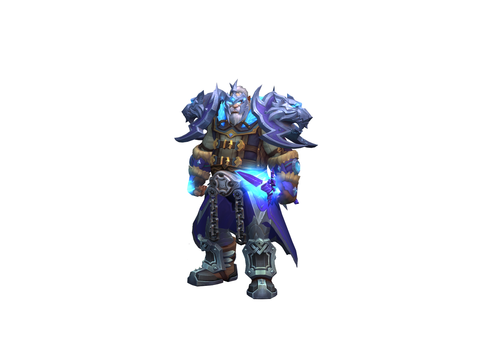 Zeüs 3D character render