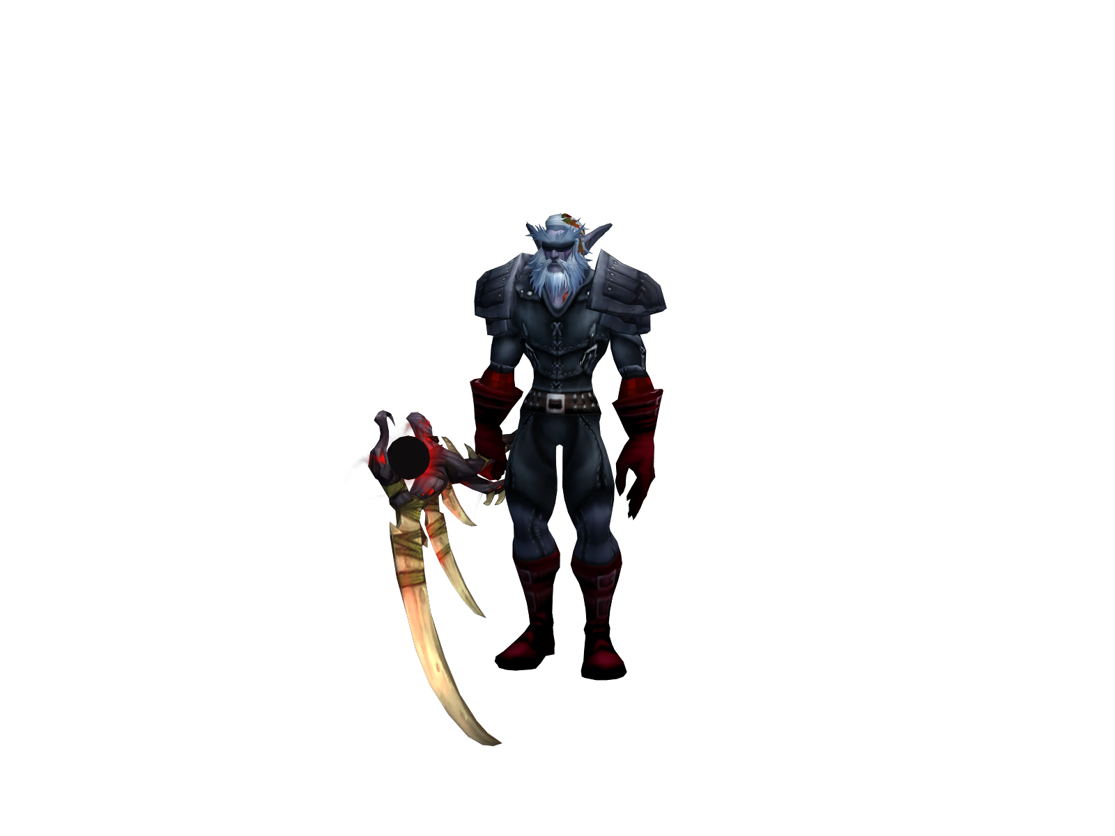 Morxvyr 3D character render