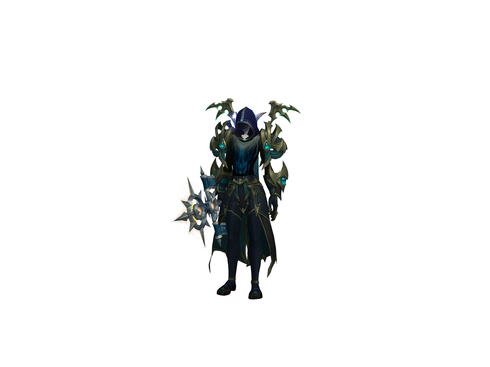 Xhádó 3D character render