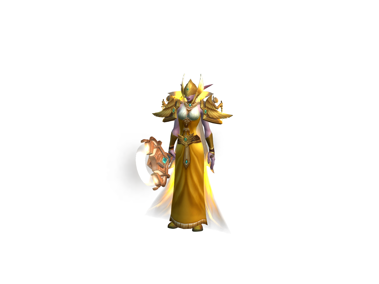 Seraphíel 3D character render