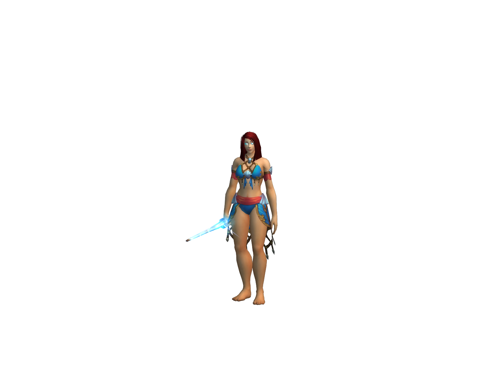 Caosdiez 3D character render
