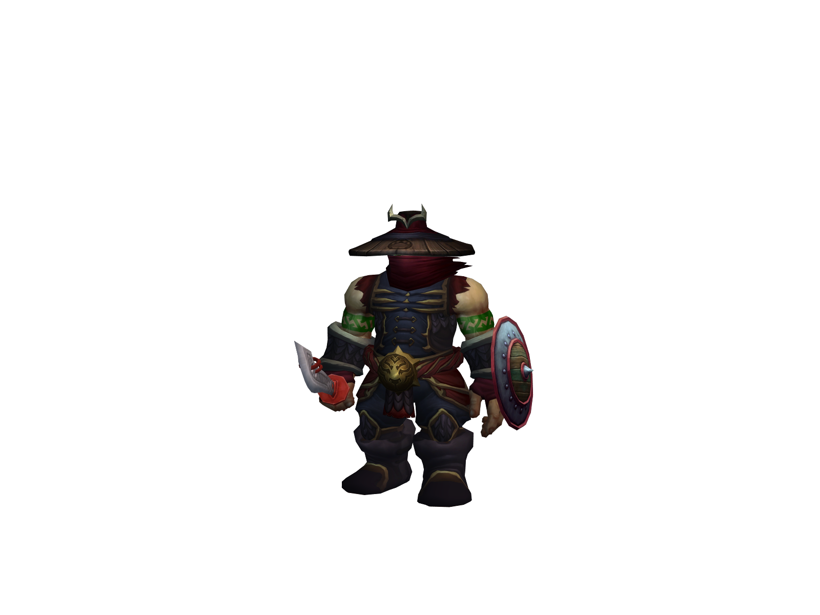Barbozä 3D character render