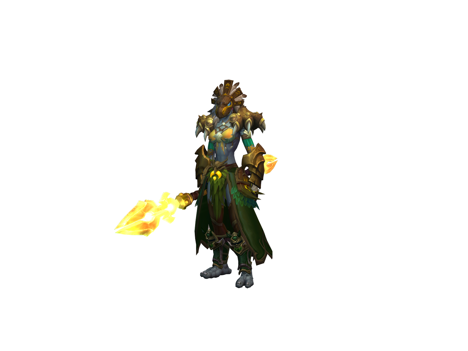Törtêrra 3D character render