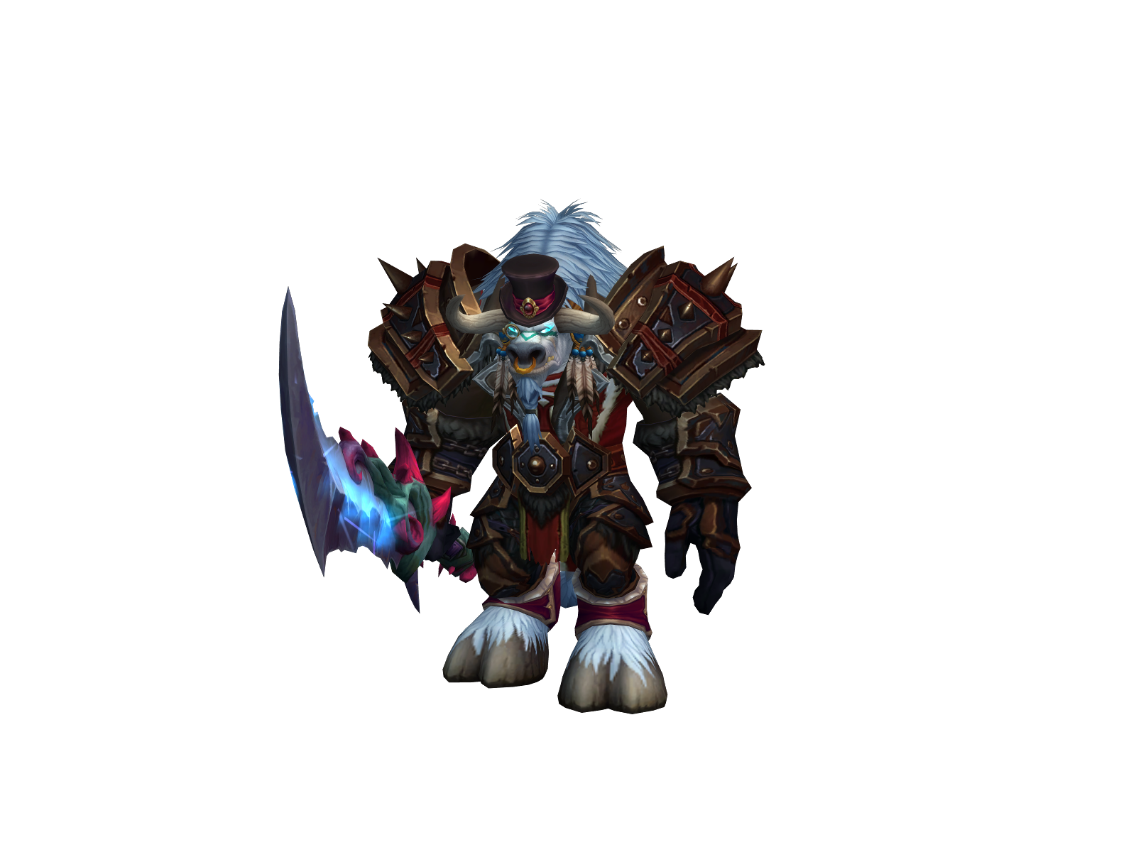 Necroshadex 3D character render