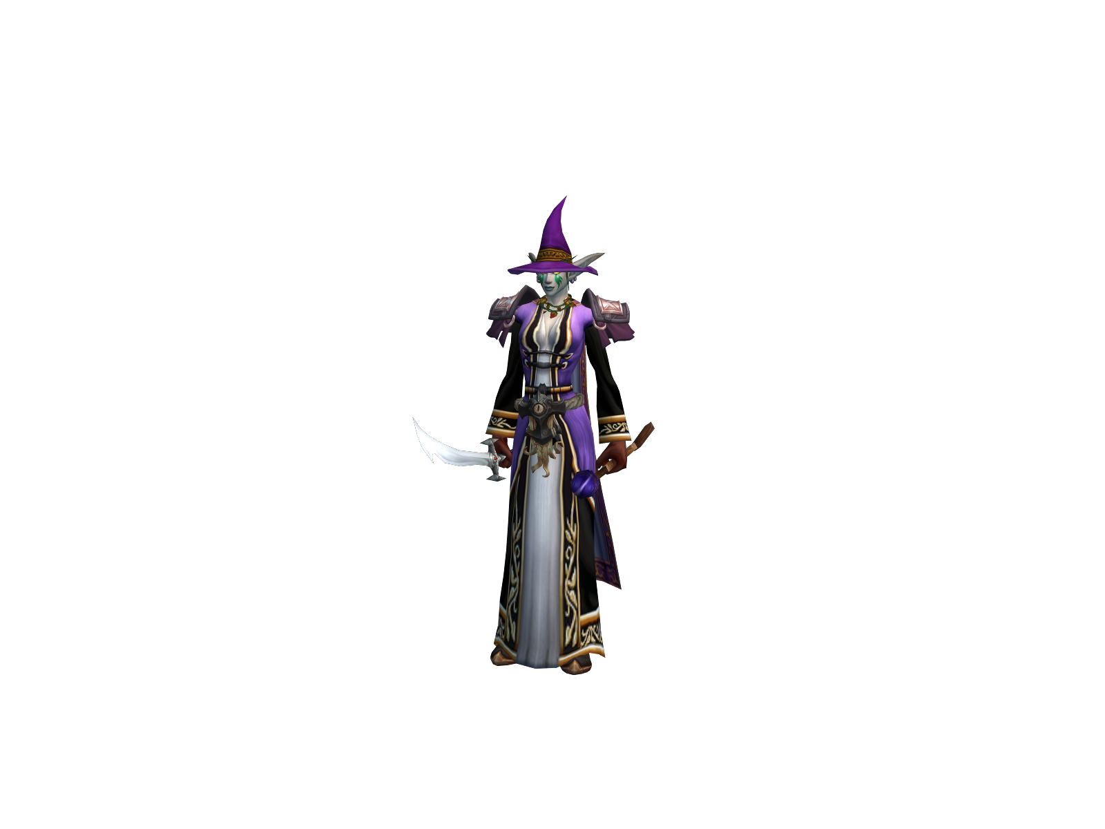 Alcorzara 3D character render