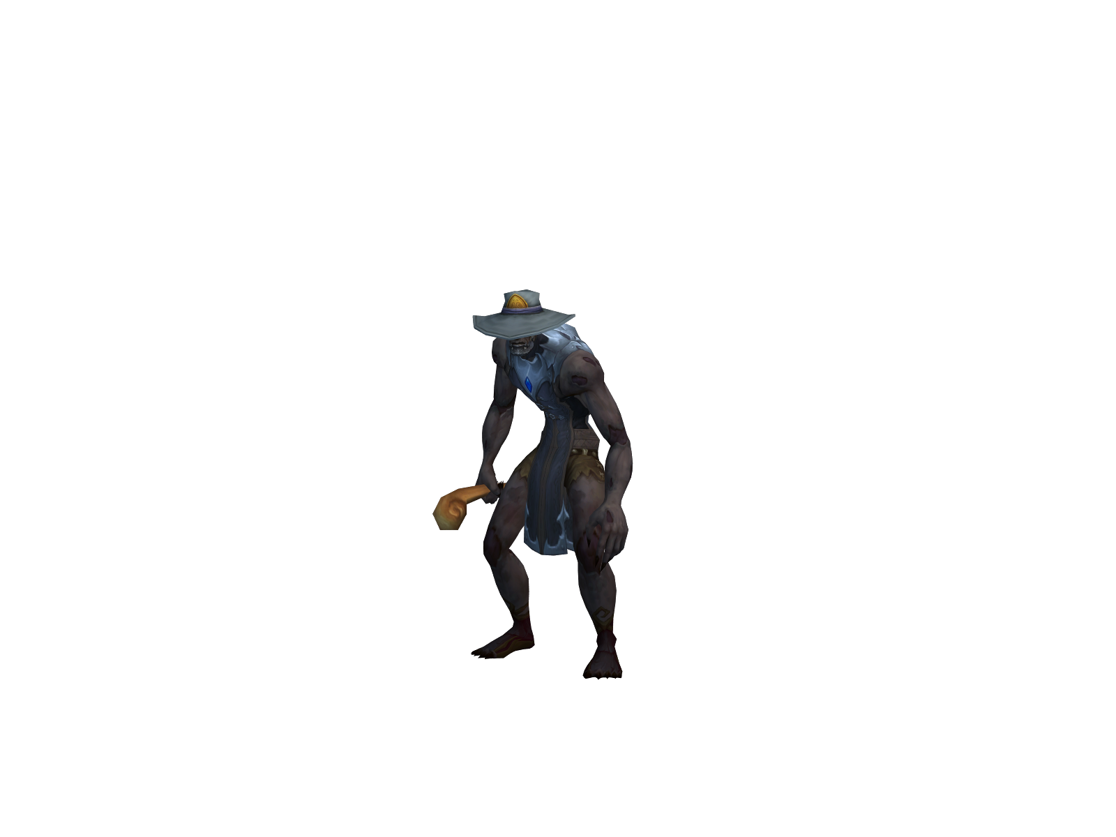 Gigachadow 3D character render