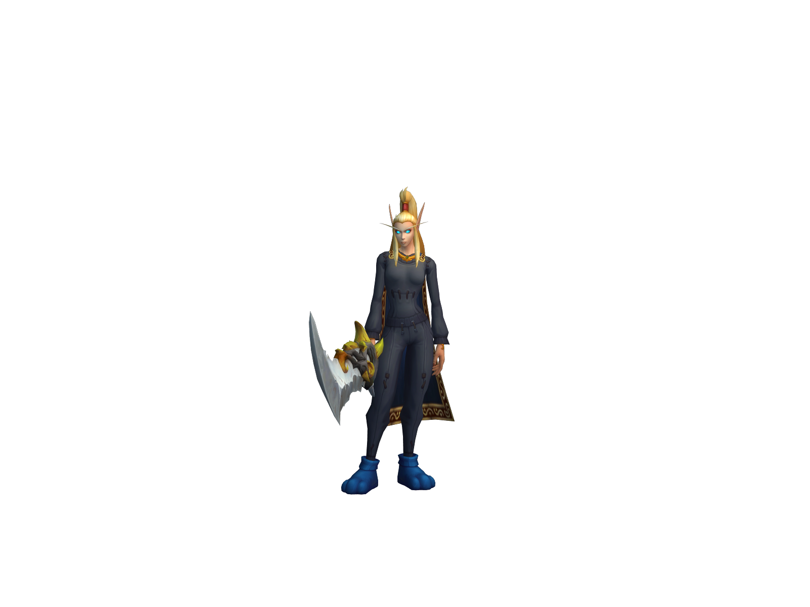 Kristensen 3D character render