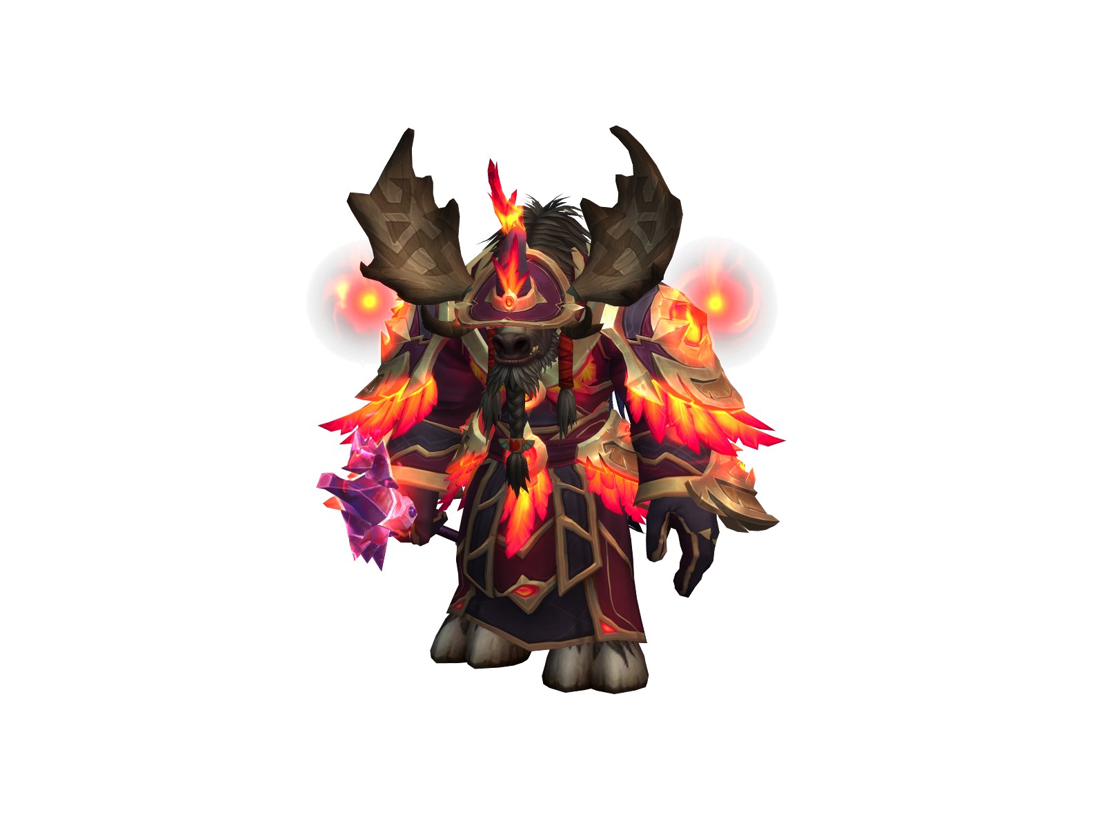 Thyrius 3D character render