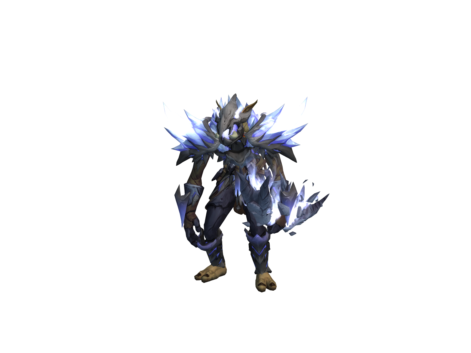 Makkub 3D character render