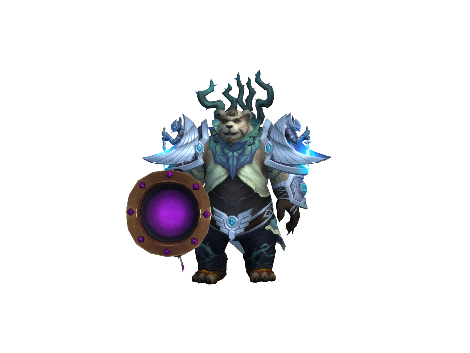 Denevb 3D character render