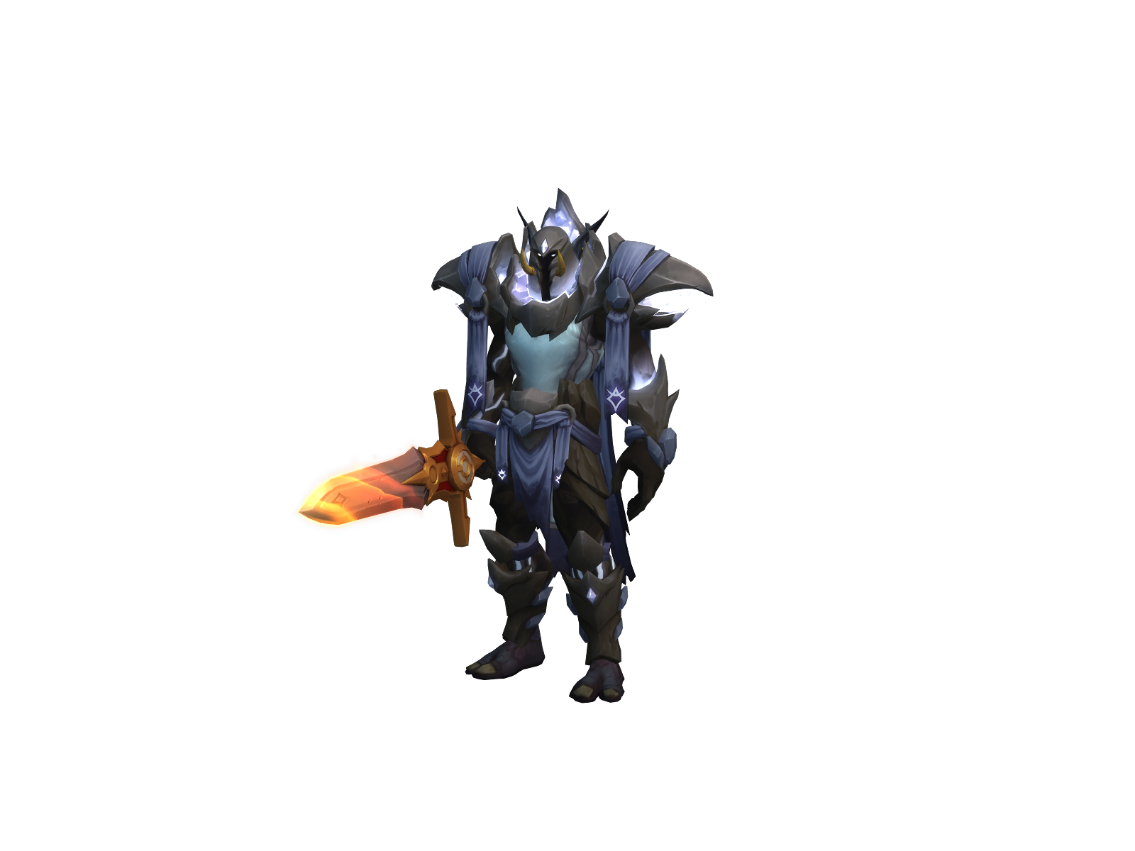 Roshárk 3D character render