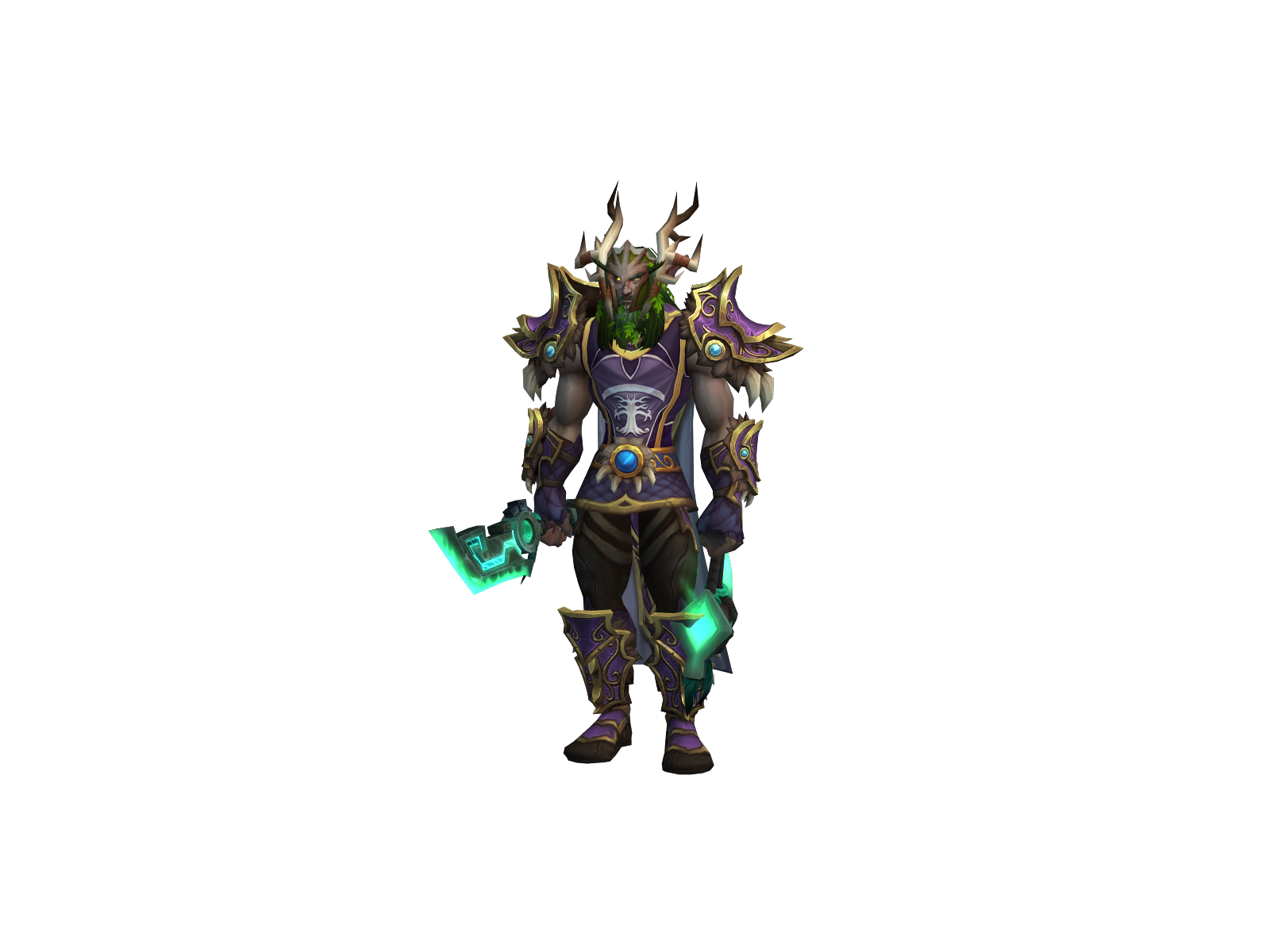 Oldshando 3D character render