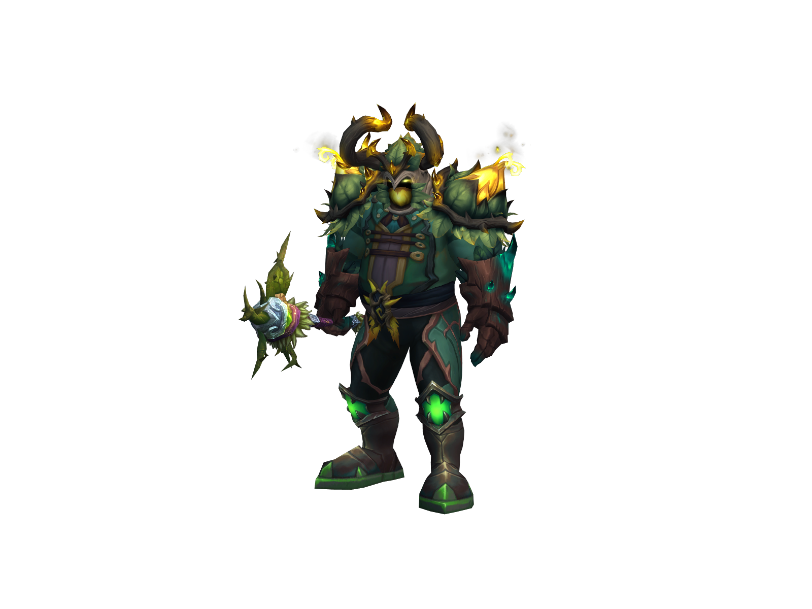 Elkukuli 3D character render