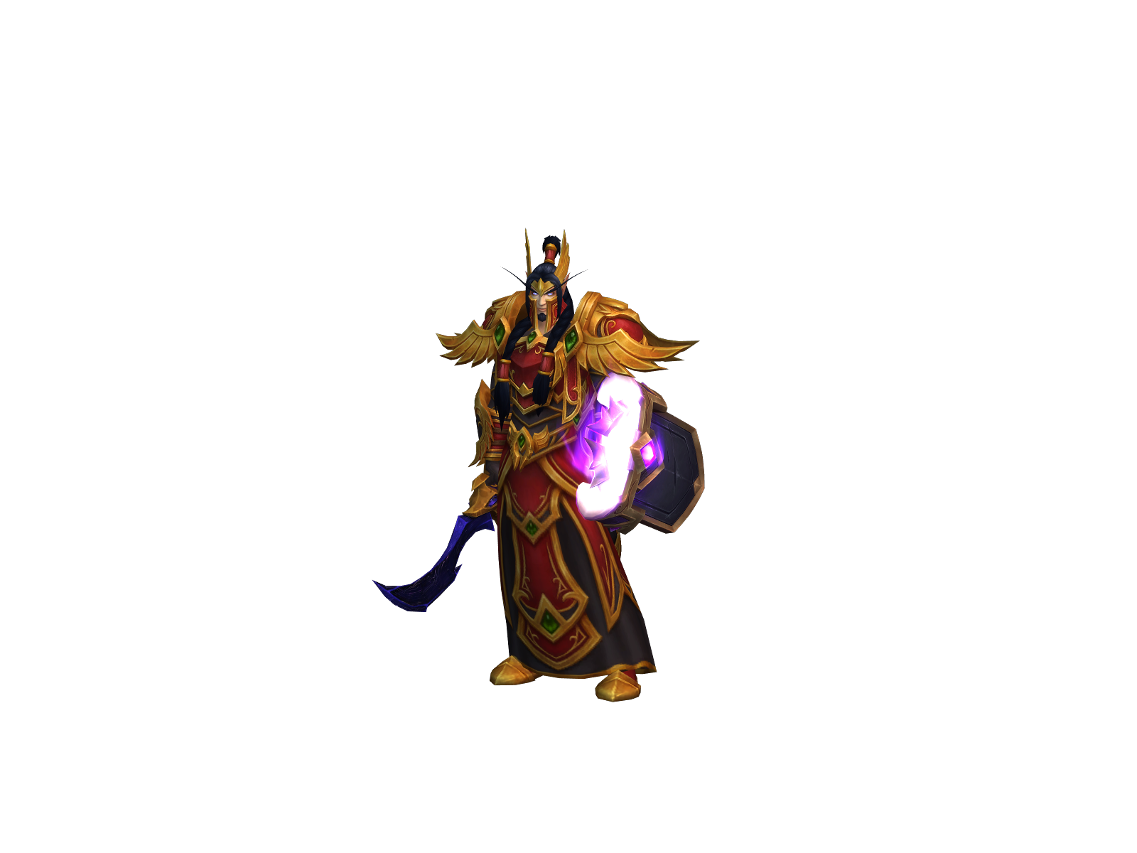 Asisbladesun 3D character render