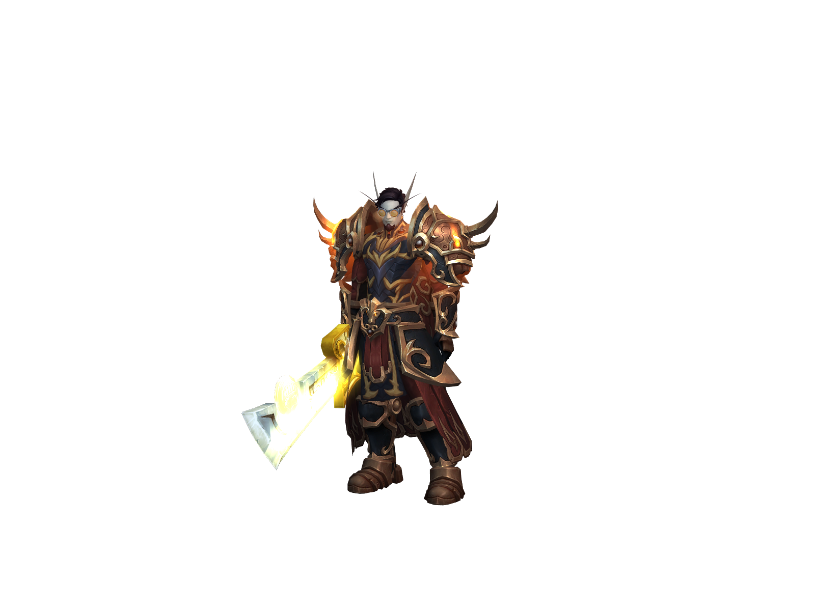 Demonsoulls 3D character render