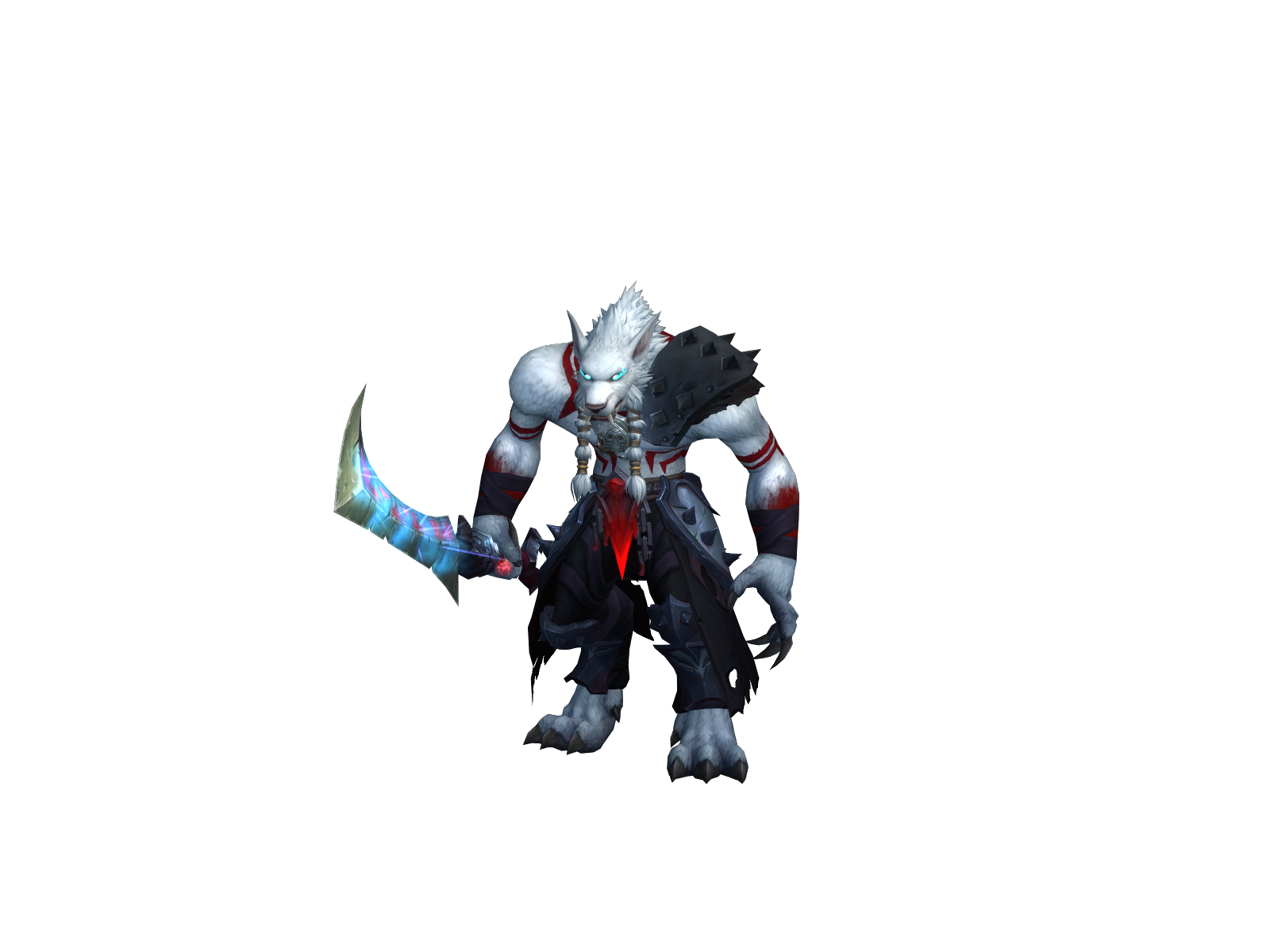 Anubian 3D character render