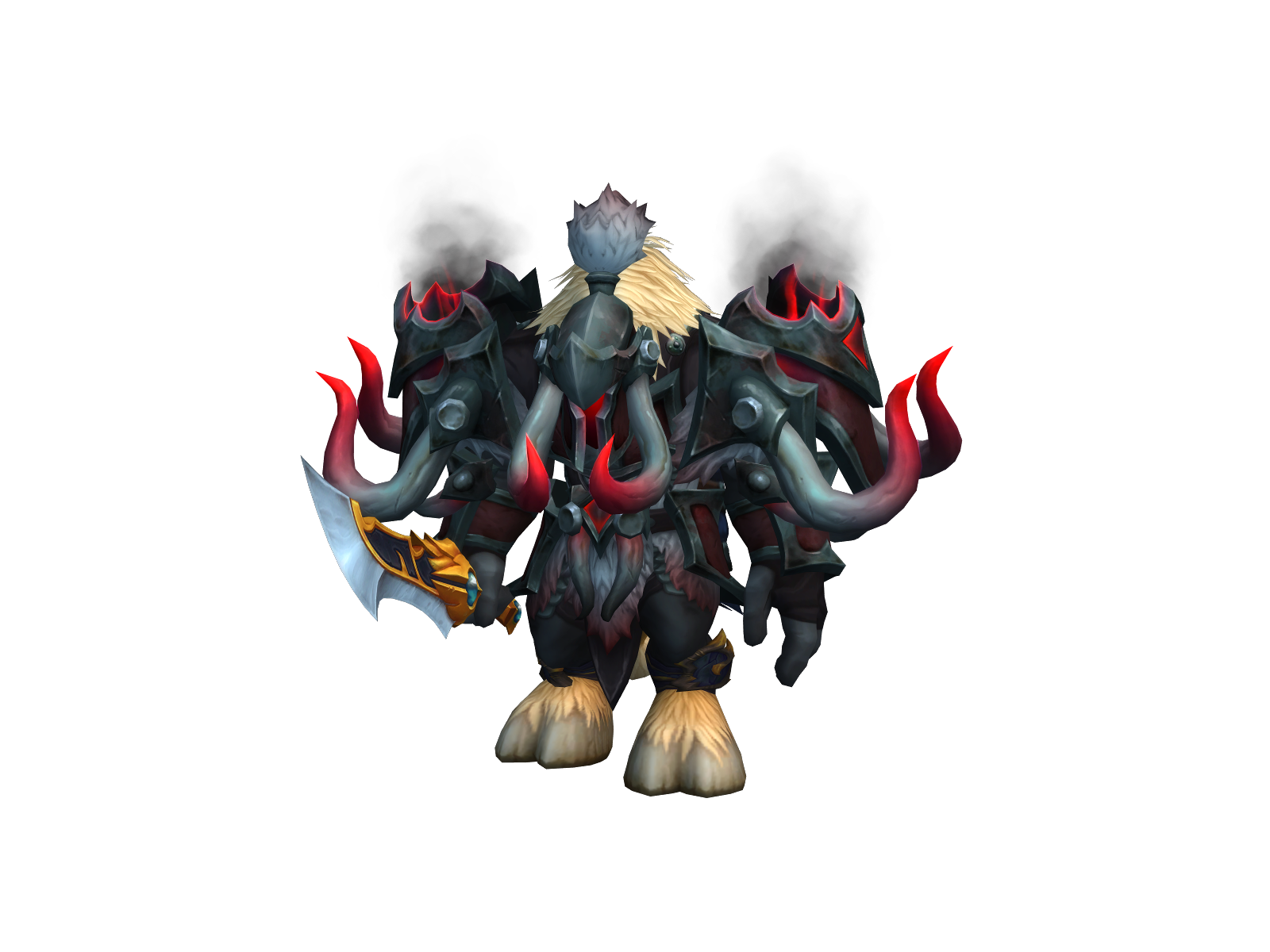 Tharless 3D character render