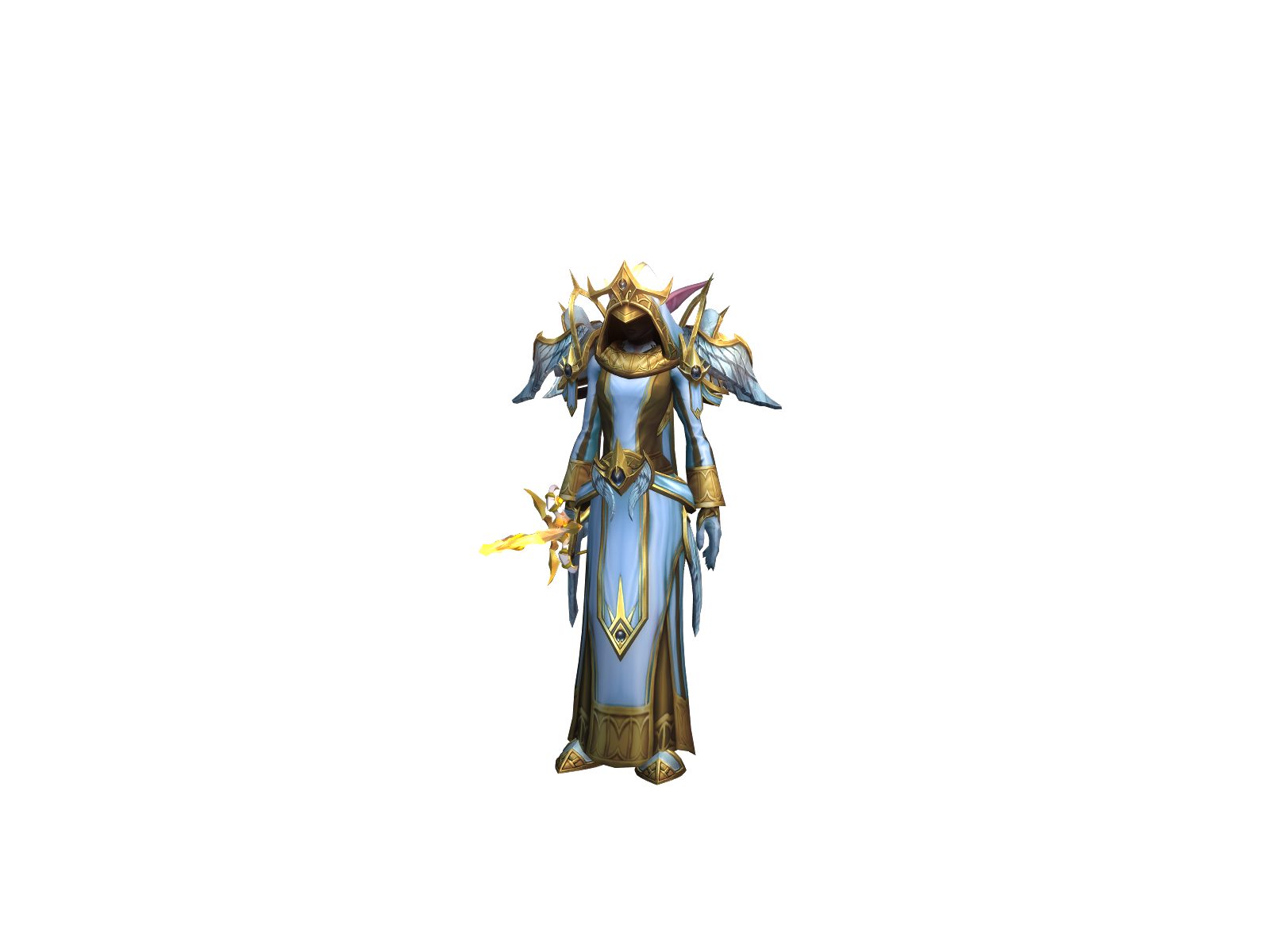 Salamara 3D character render