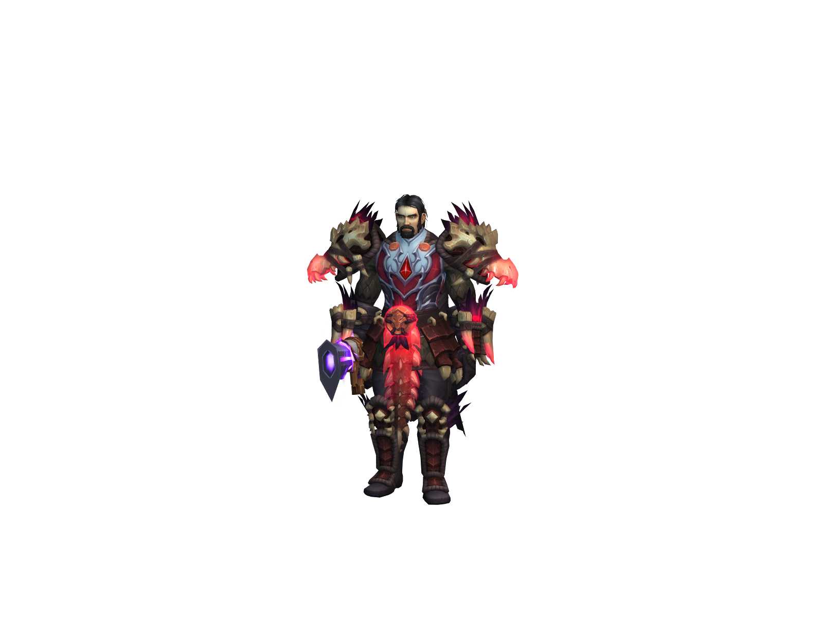 Piojocazador 3D character render