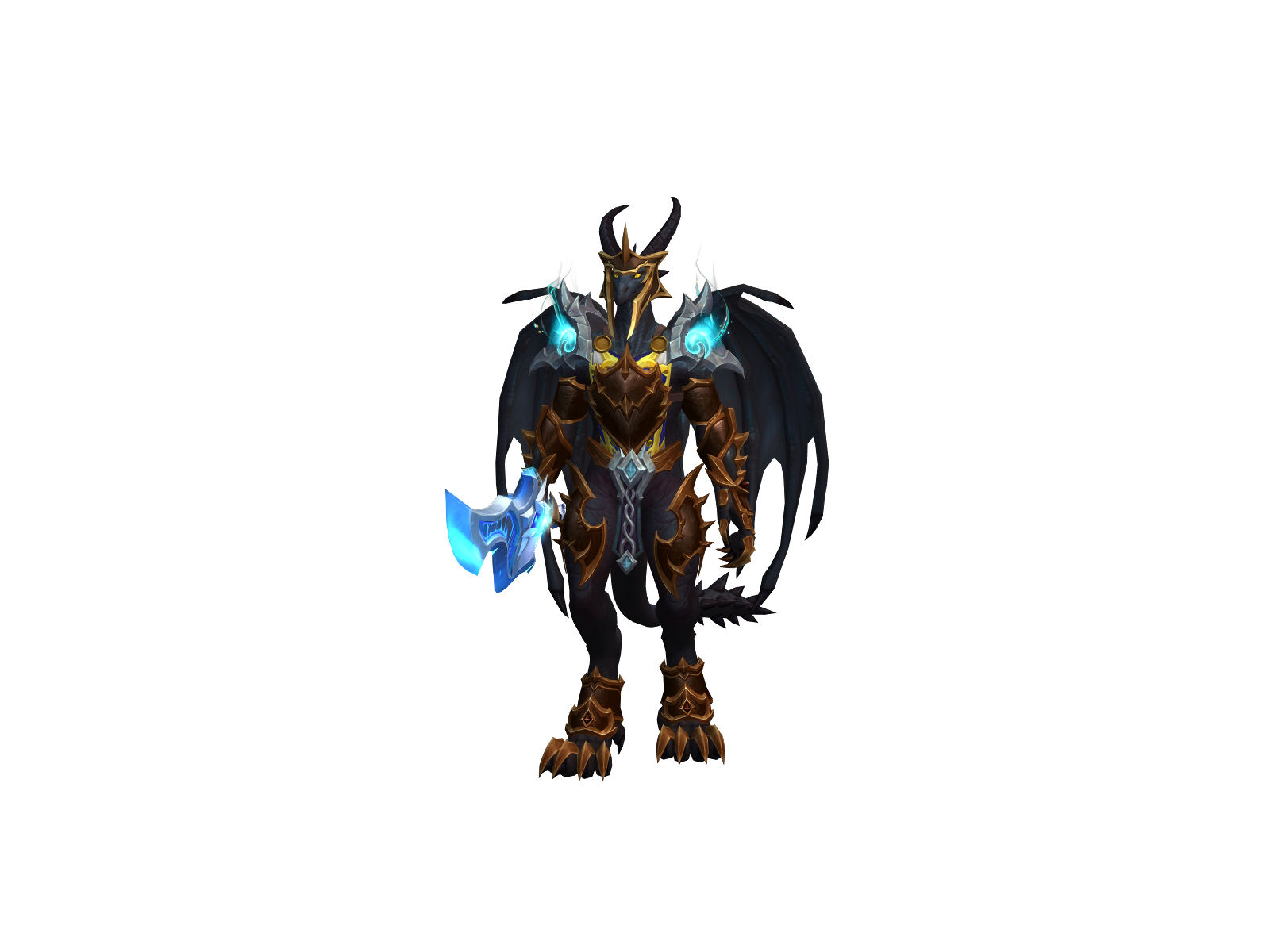 Drflame 3D character render