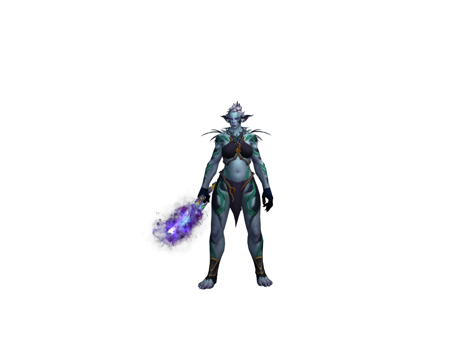 Shylvarion 3D character render