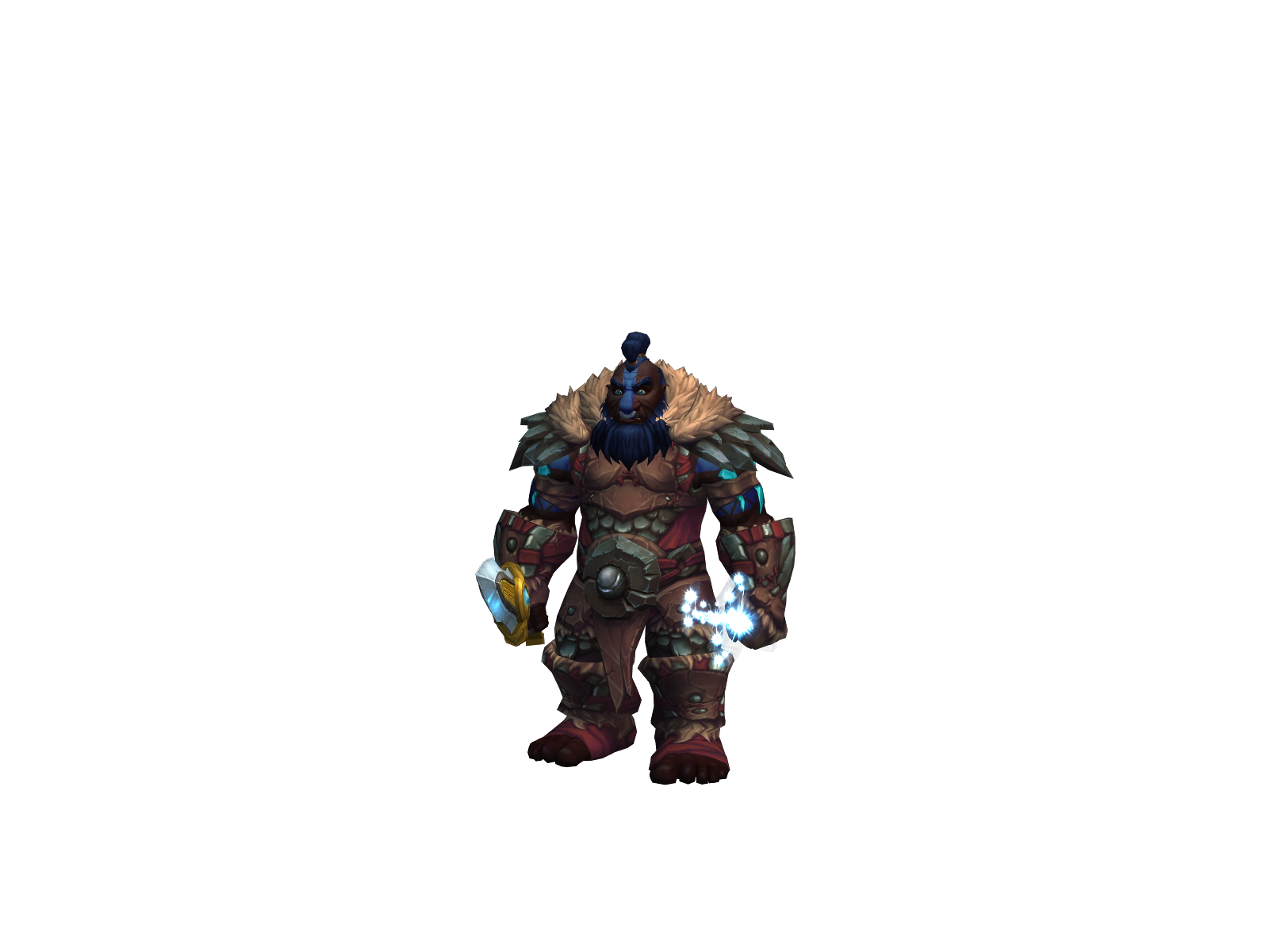 Stormbreaks 3D character render