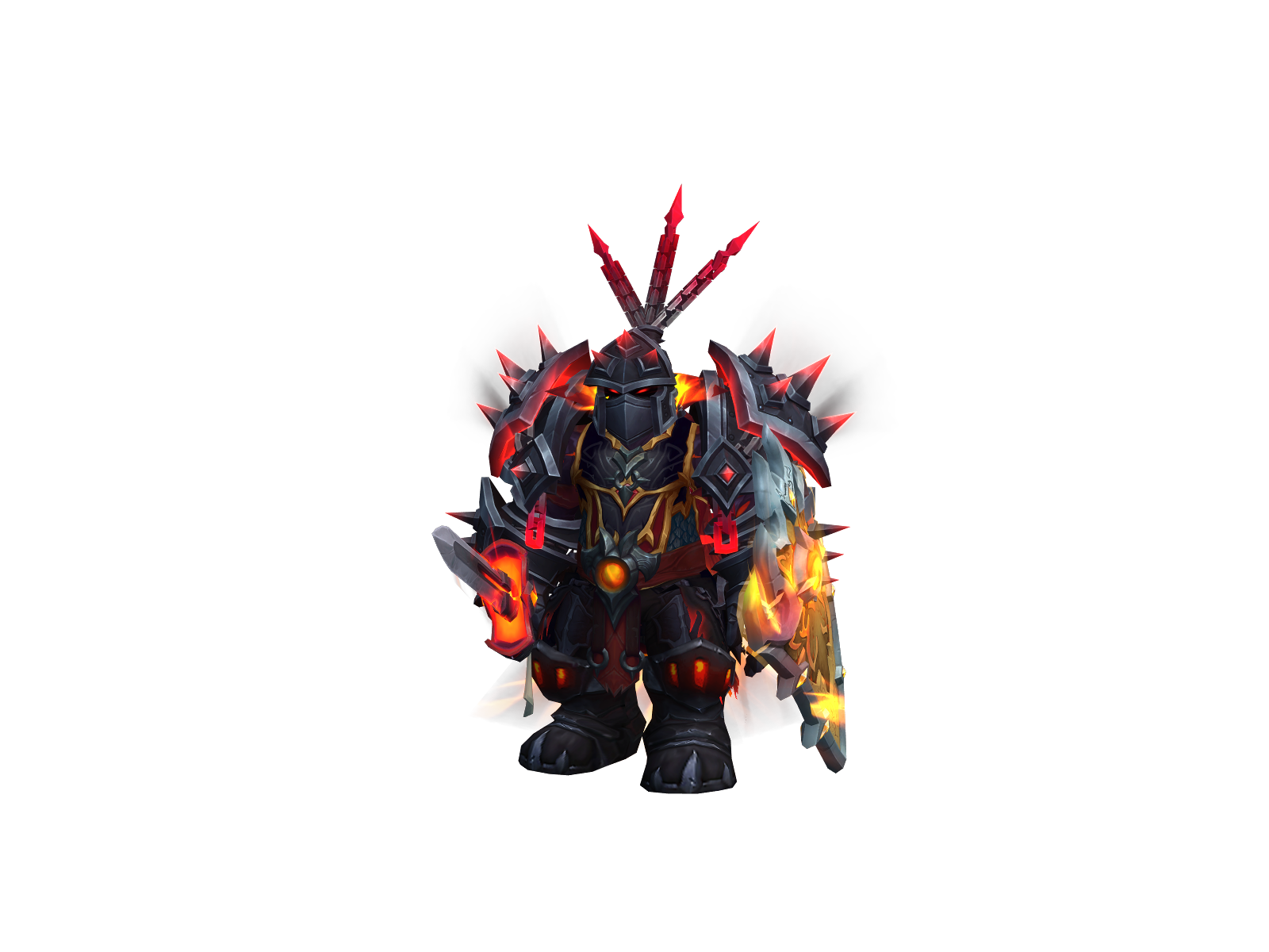 Aceroámargo 3D character render
