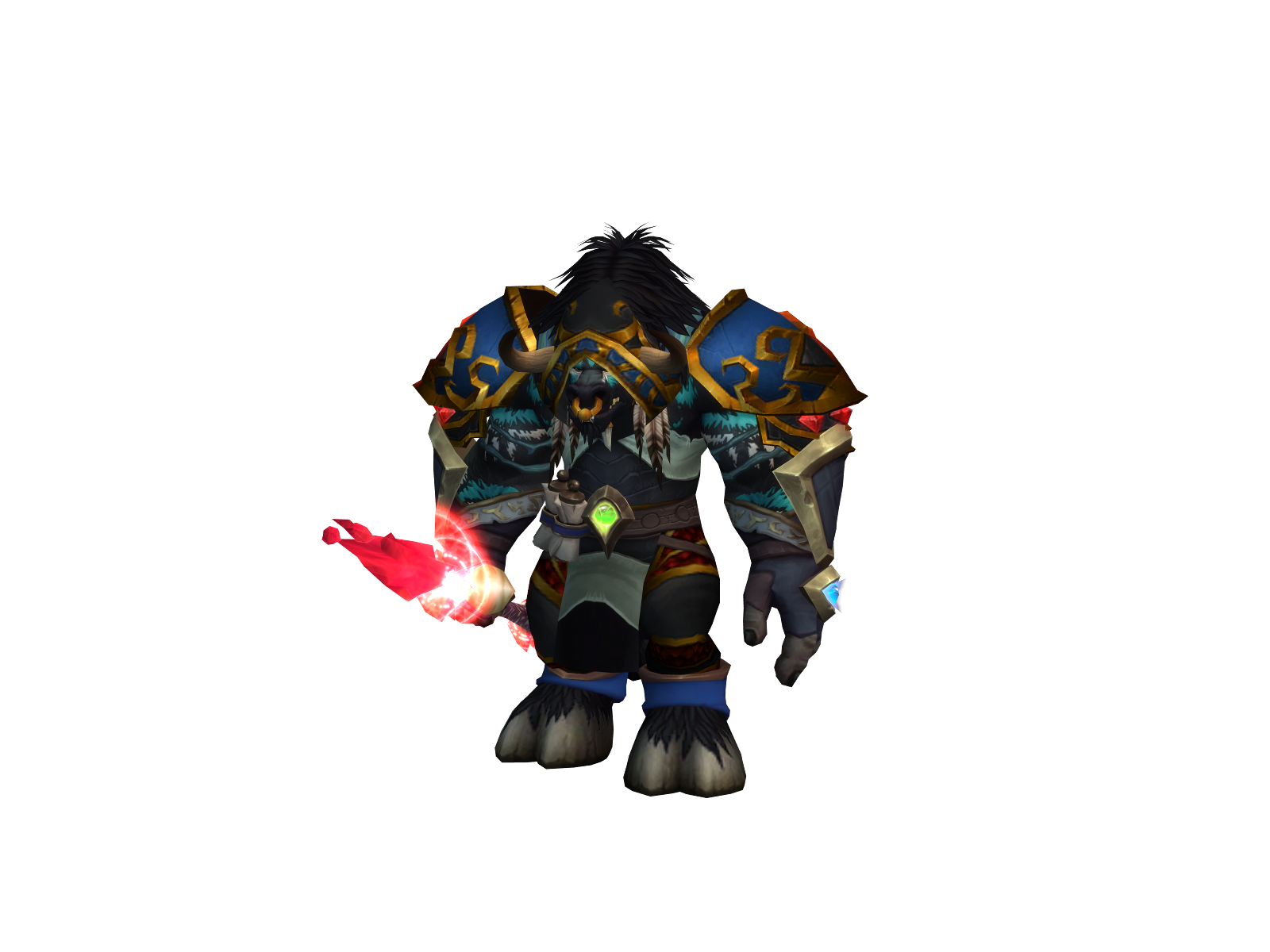 Mumtan 3D character render
