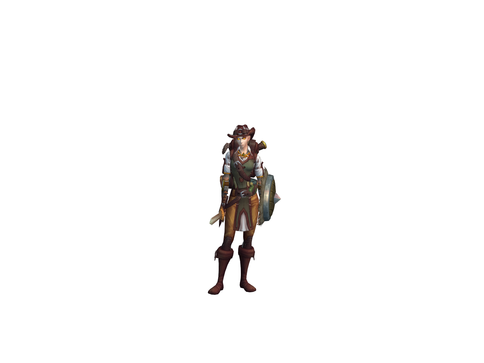 Arilu 3D character render