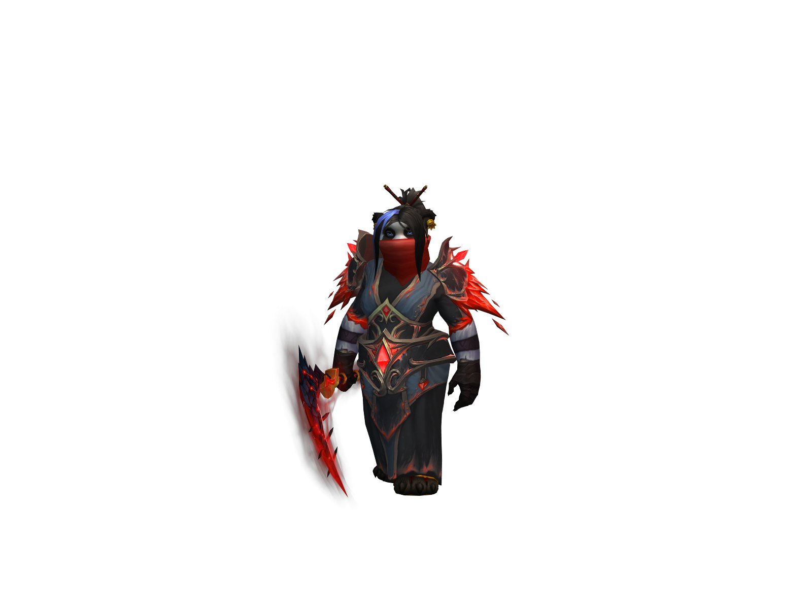 Gordibueena 3D character render