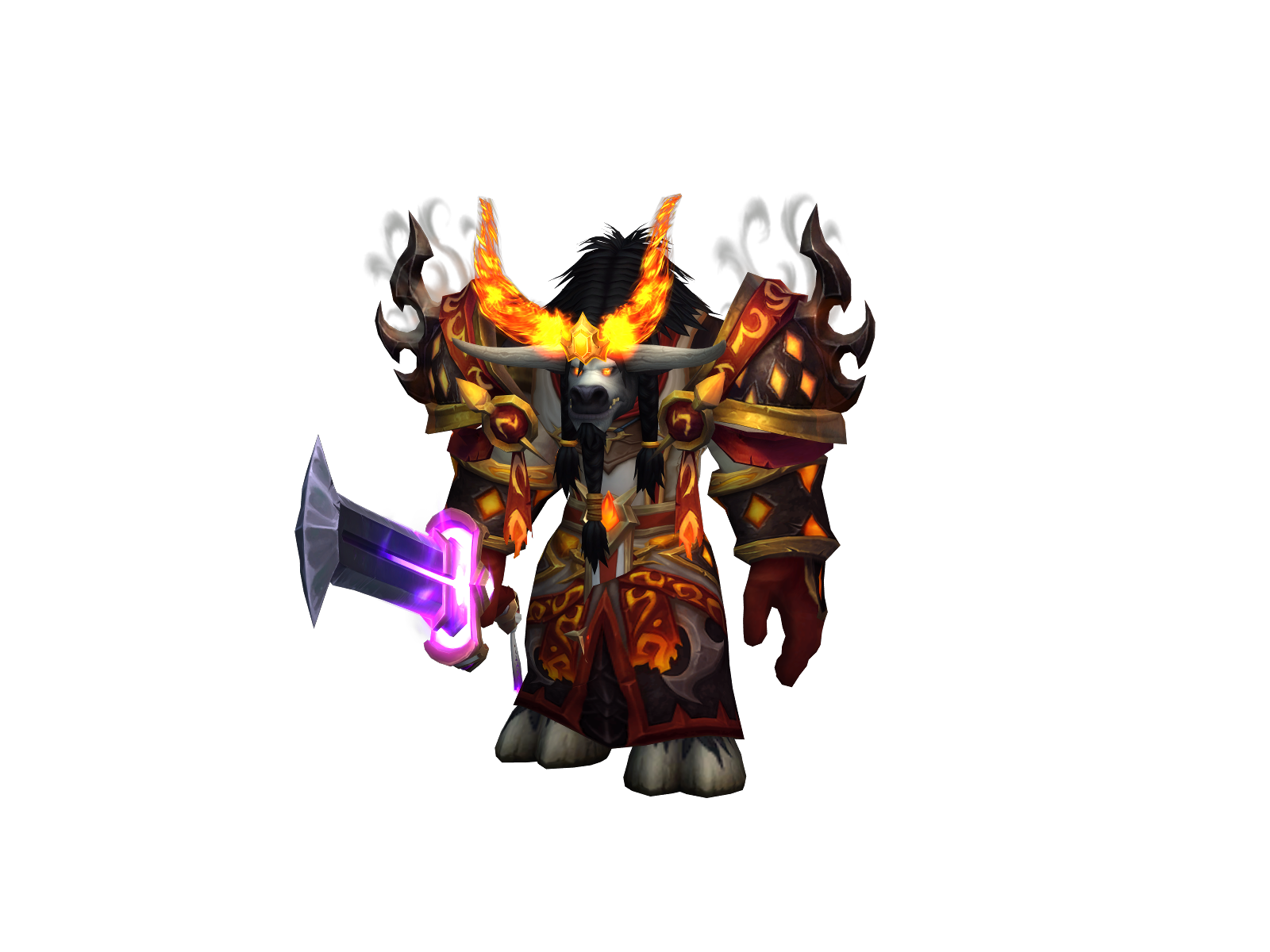 Palpaladines 3D character render