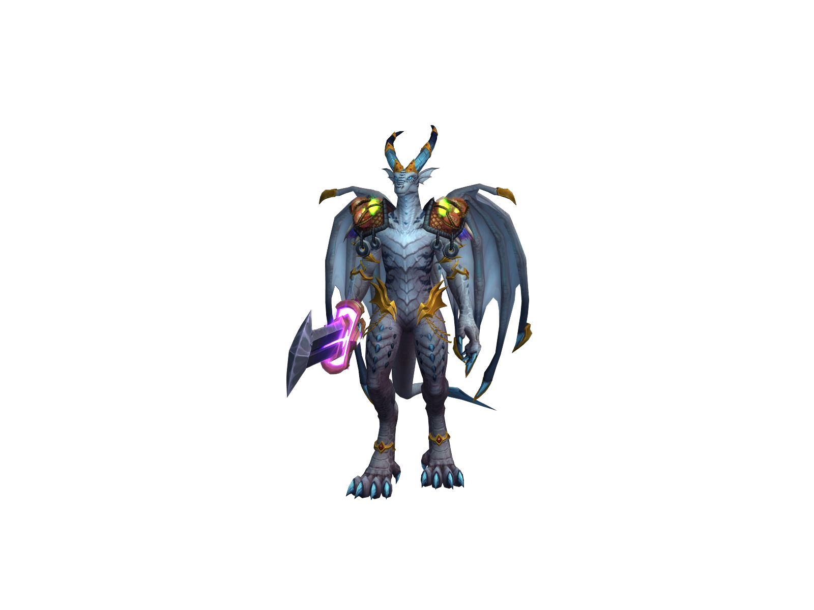 Dyxtra 3D character render