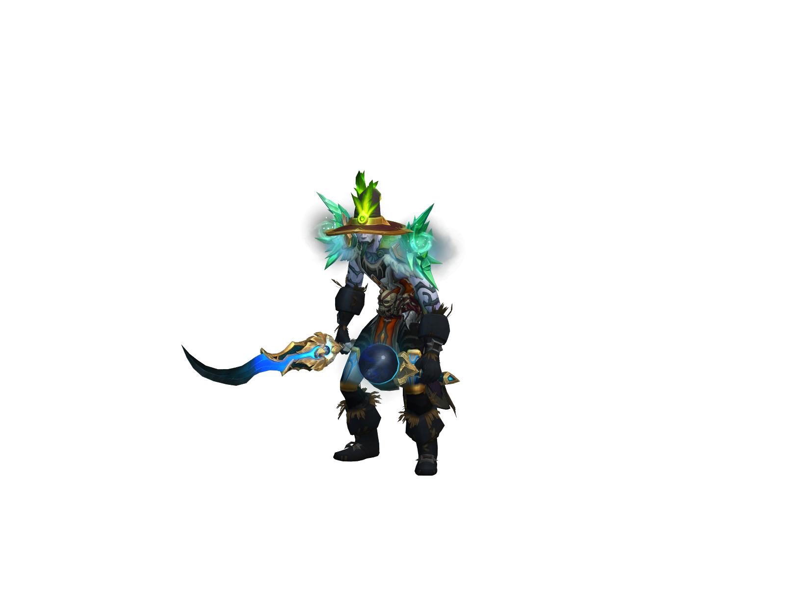 Darksydiuss 3D character render