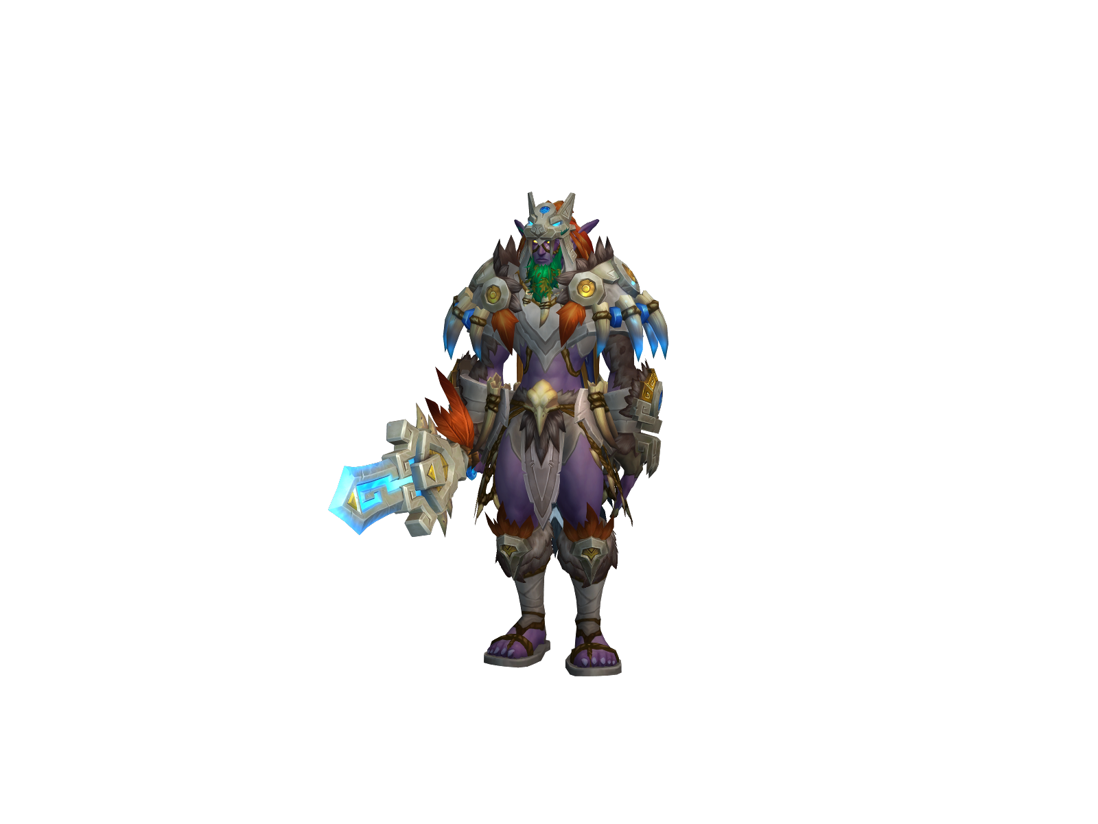 Nifni 3D character render
