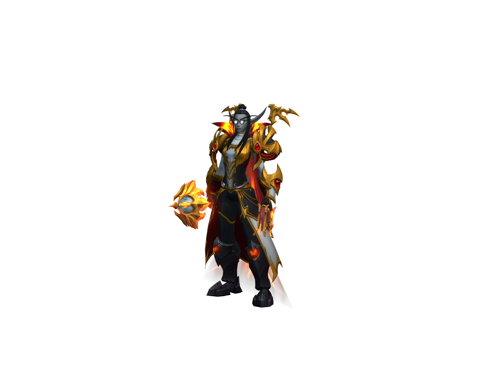 Changüax 3D character render