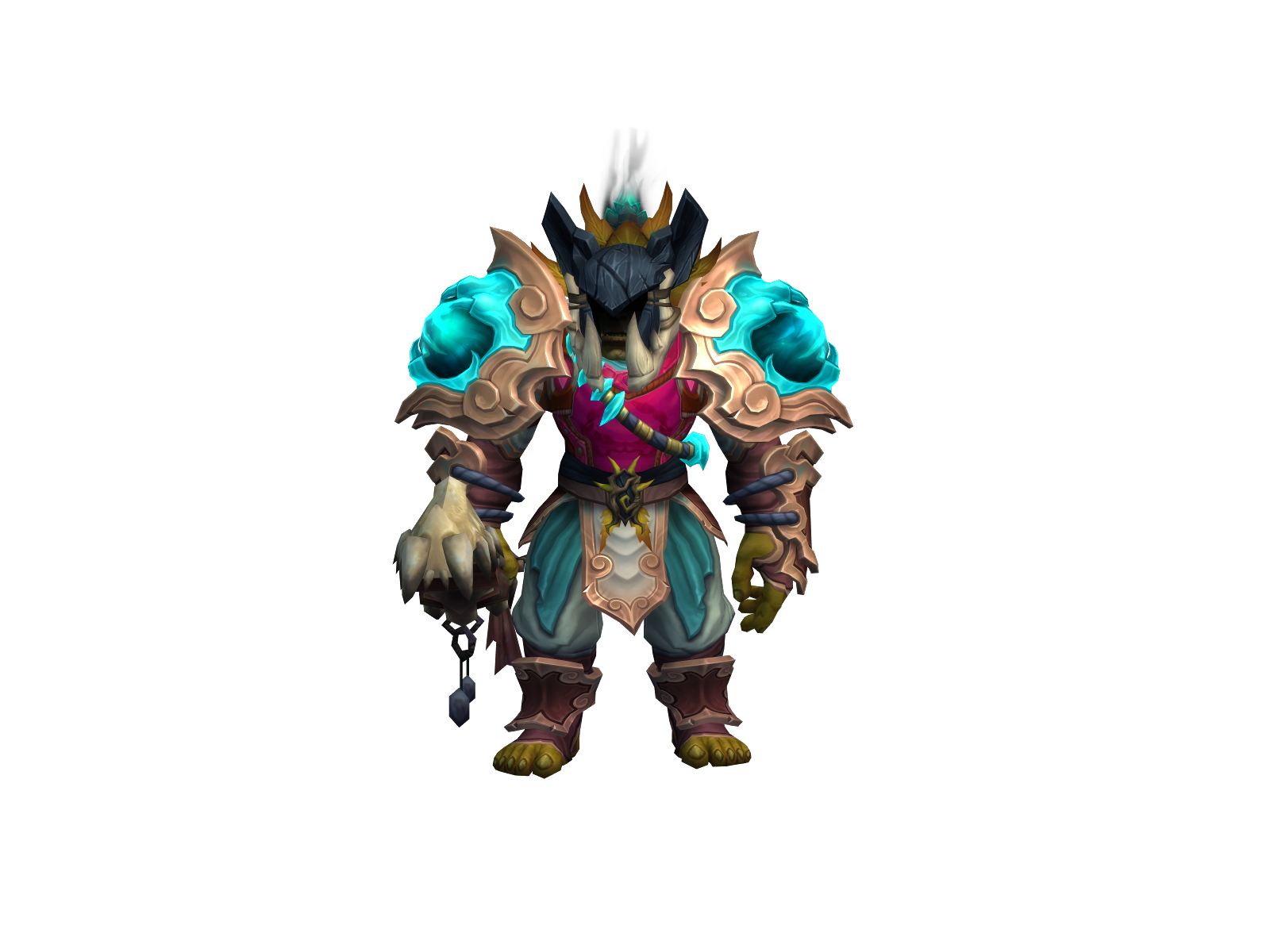 Drston 3D character render