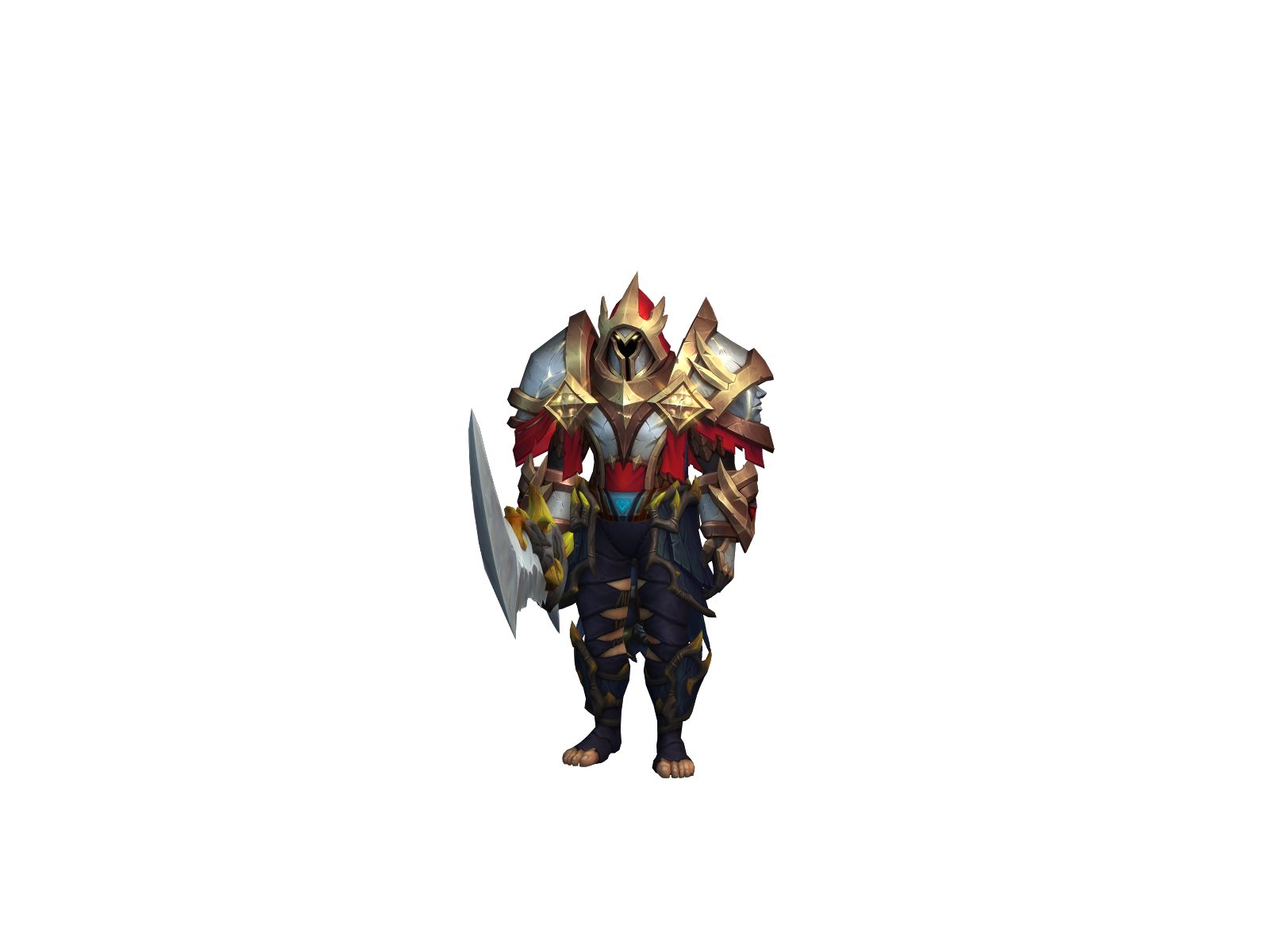 Moor 3D character render