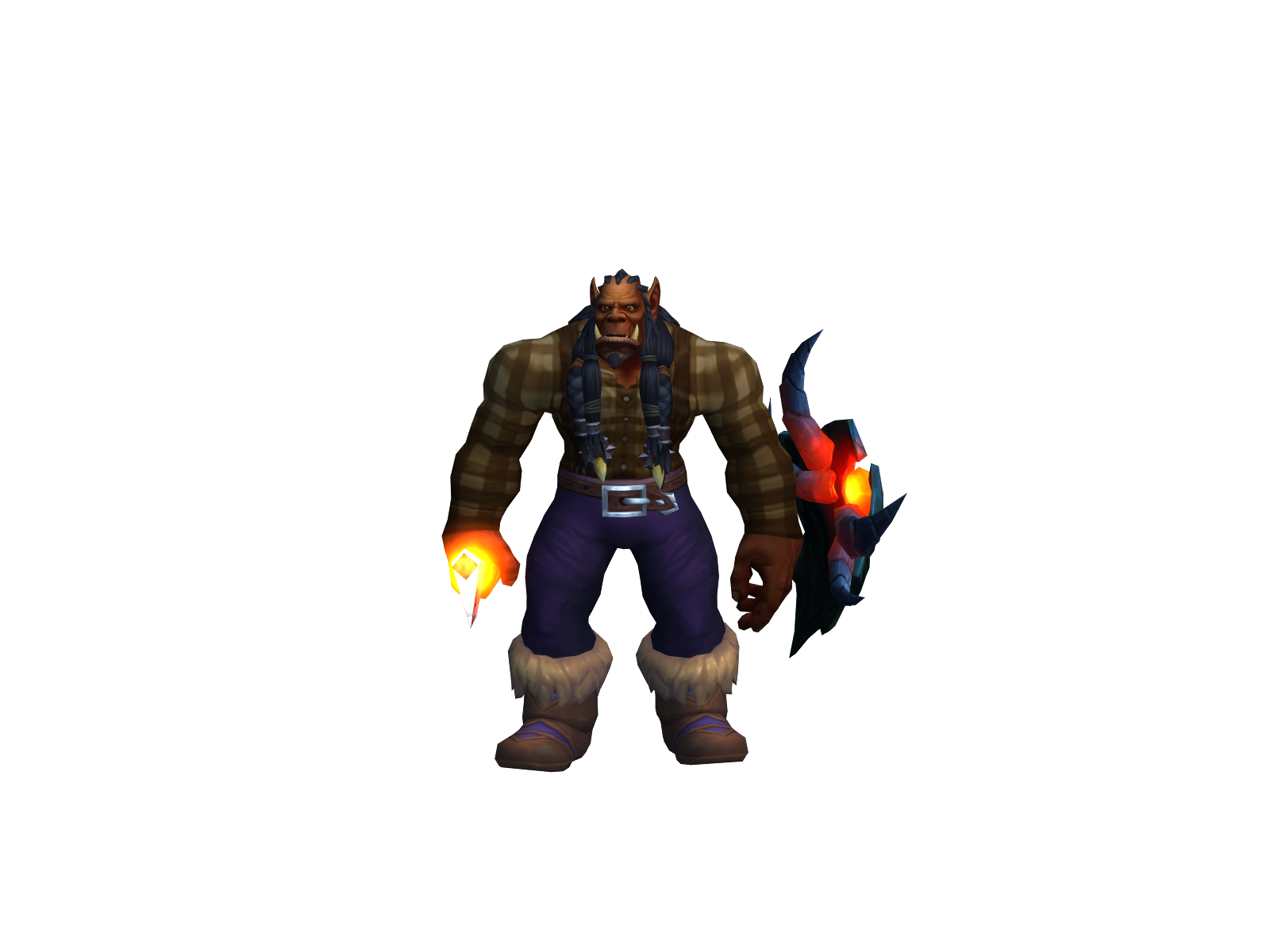 Teyaloc 3D character render