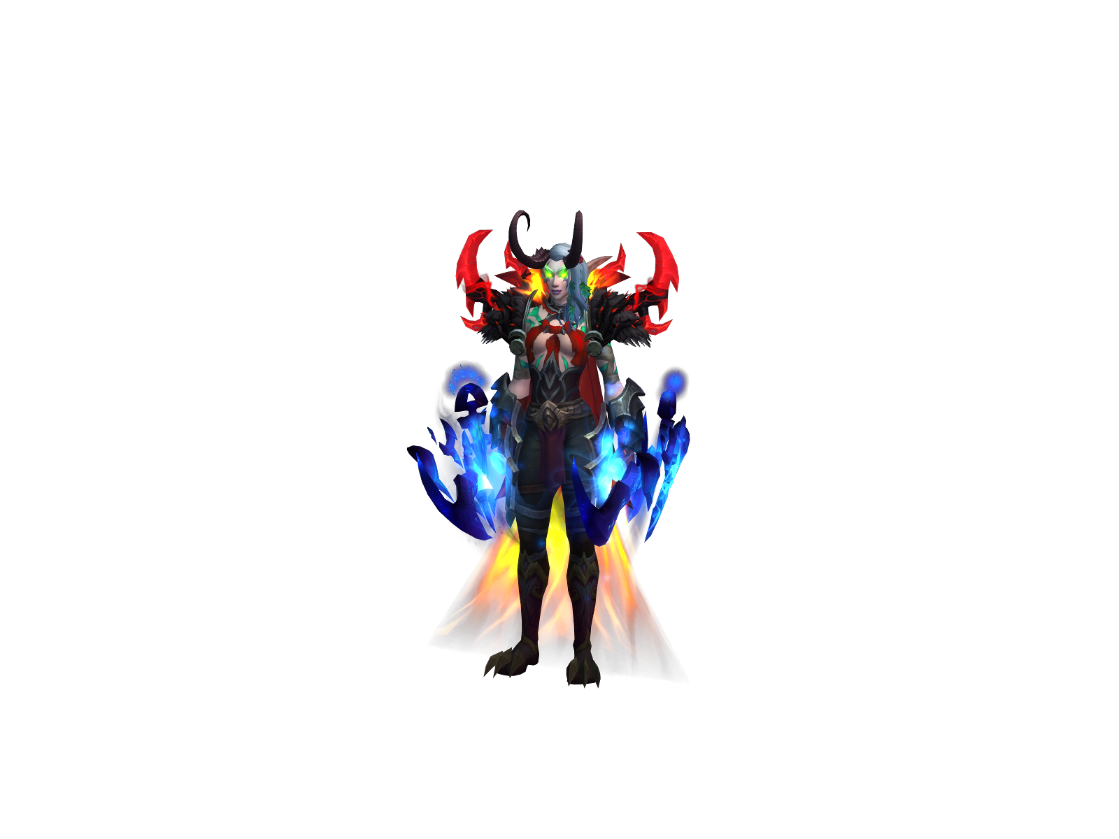 Shadowaru 3D character render