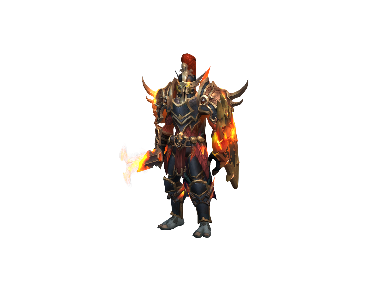 Proveido 3D character render