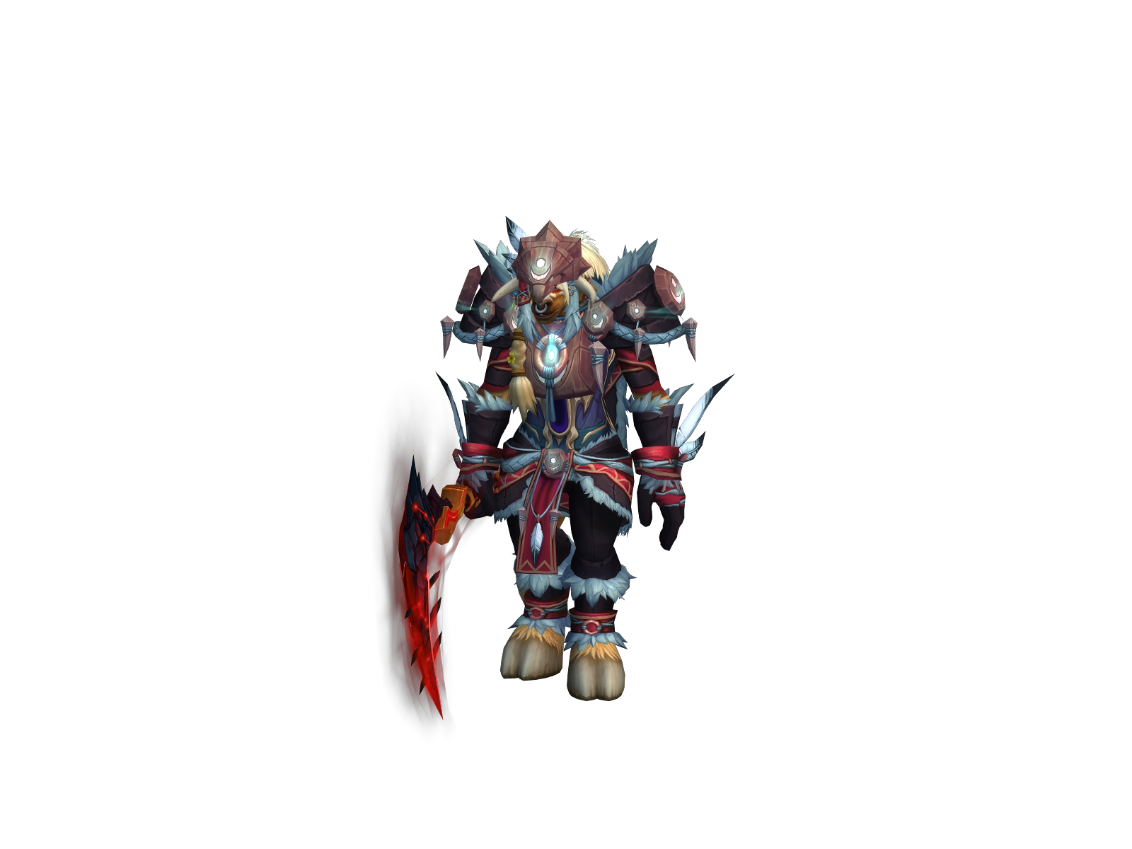 Zagret 3D character render