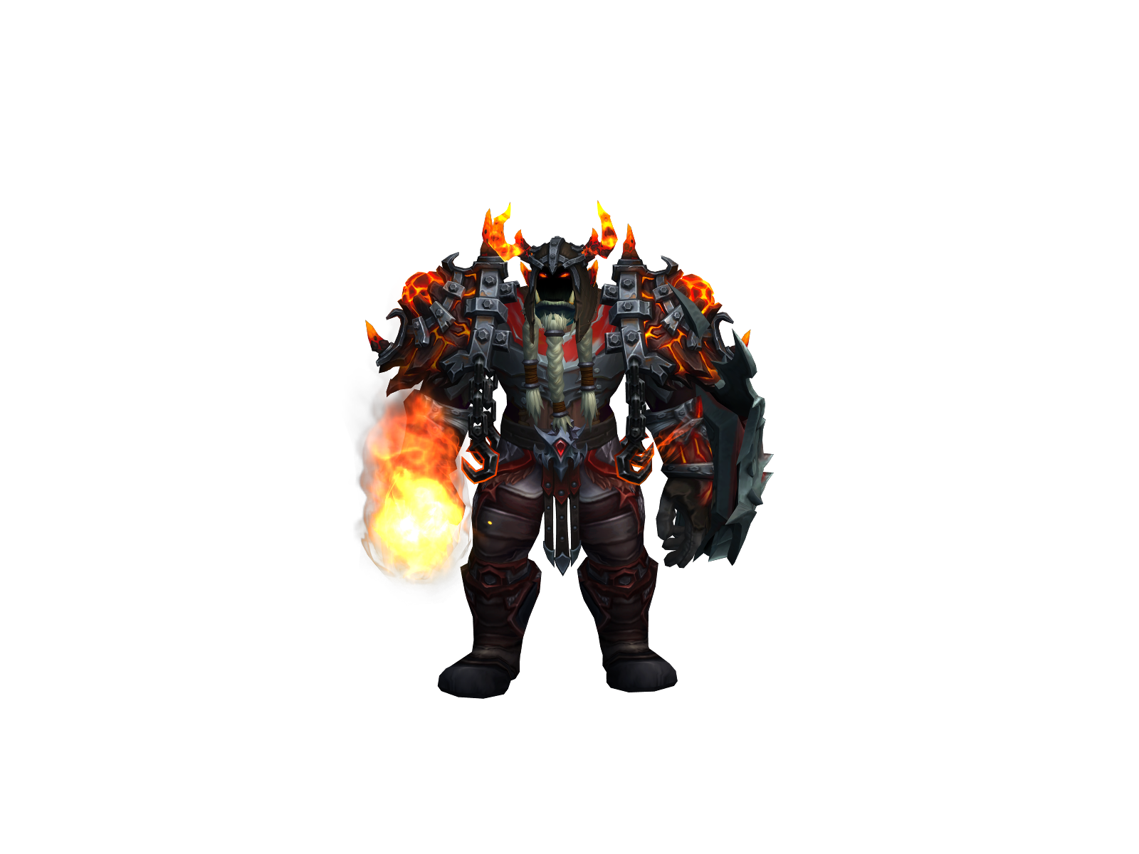 Blacknacho 3D character render